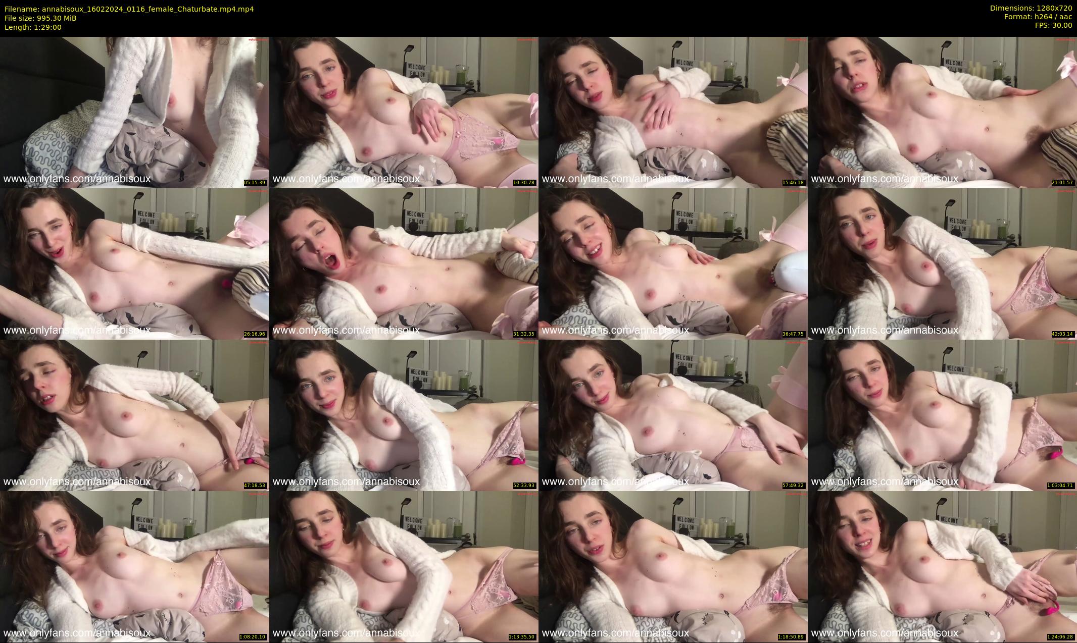 annabisoux — 89 minute Chaturbate female cam show recording, 720p, Feb 16, 2024