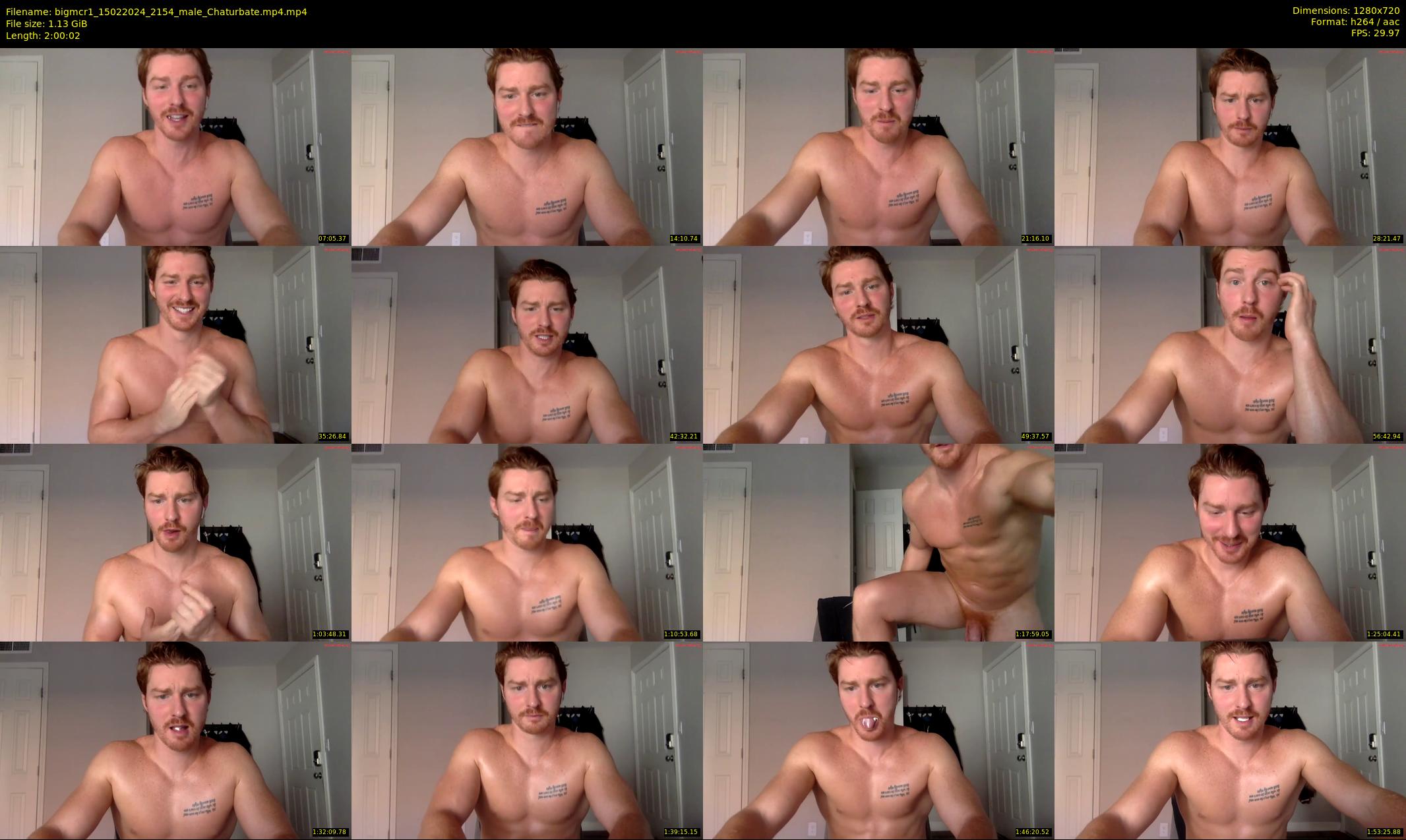 bigmcr1 — 121 minute Chaturbate male cam show recording, 720p, Feb 15, 2024