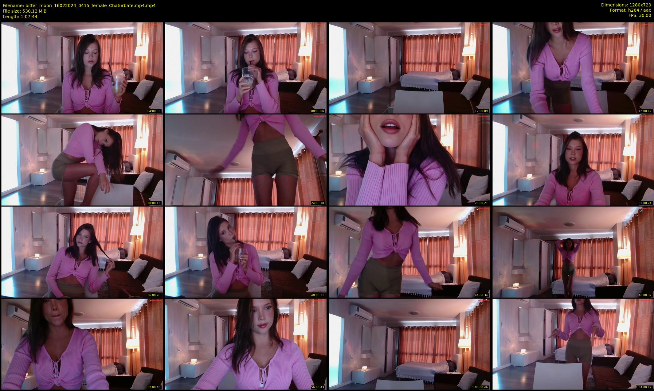 bitter_moon — 68 minute Chaturbate female cam show recording, 720p, Feb 16, 2024