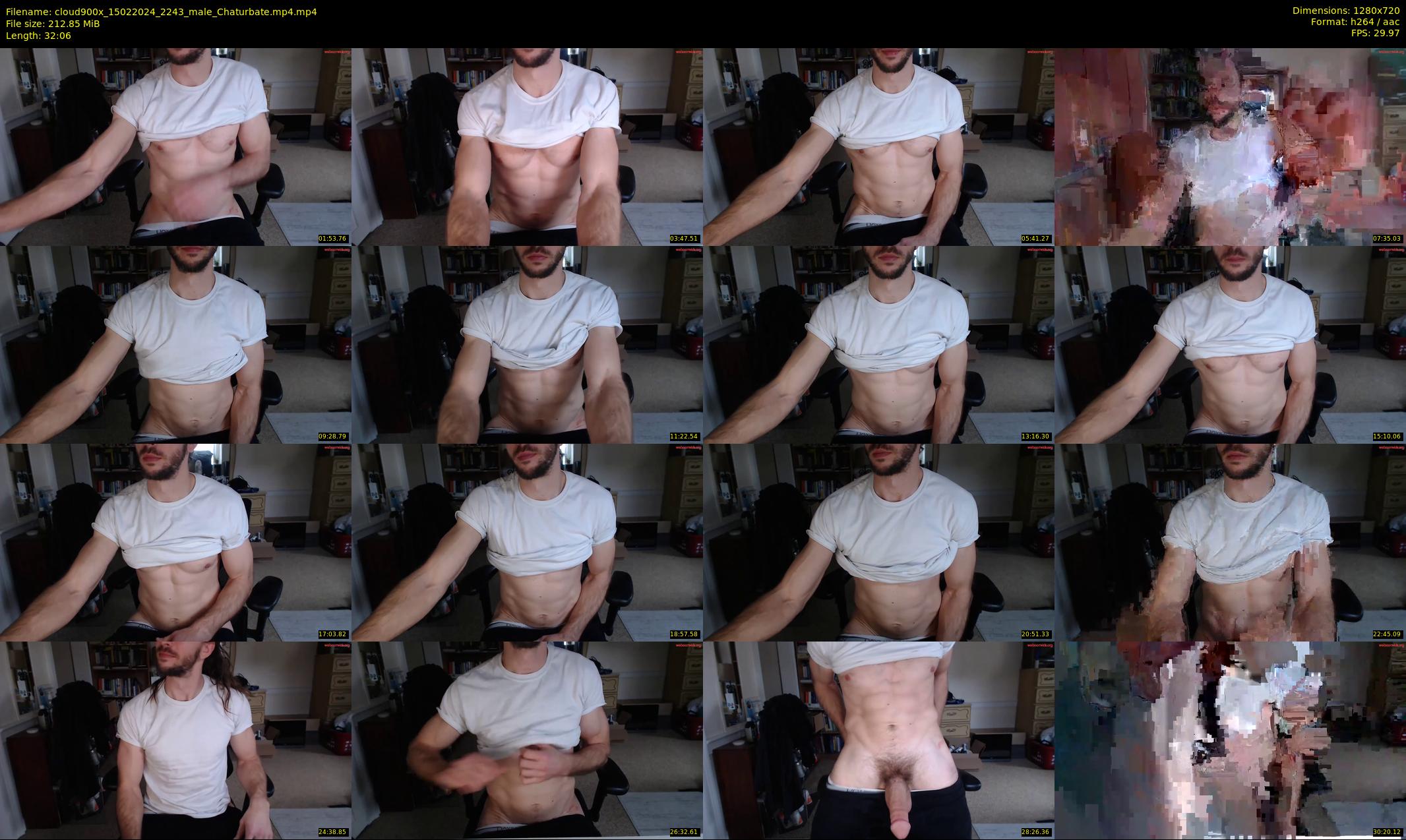 cloud900x — 33 minute Chaturbate male cam show recording, 720p, Feb 15, 2024