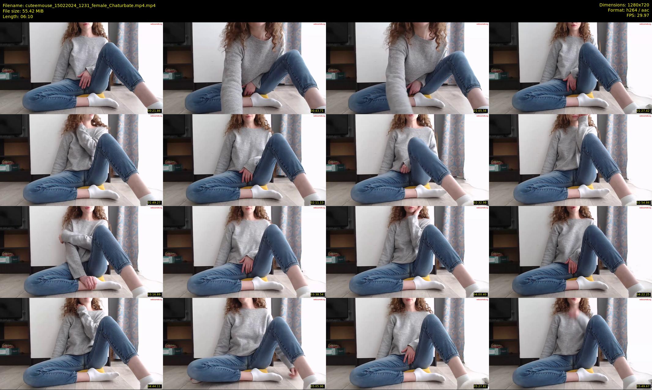 cuteemouse — 7 minute Chaturbate female cam show recording, 720p, Feb 15, 2024