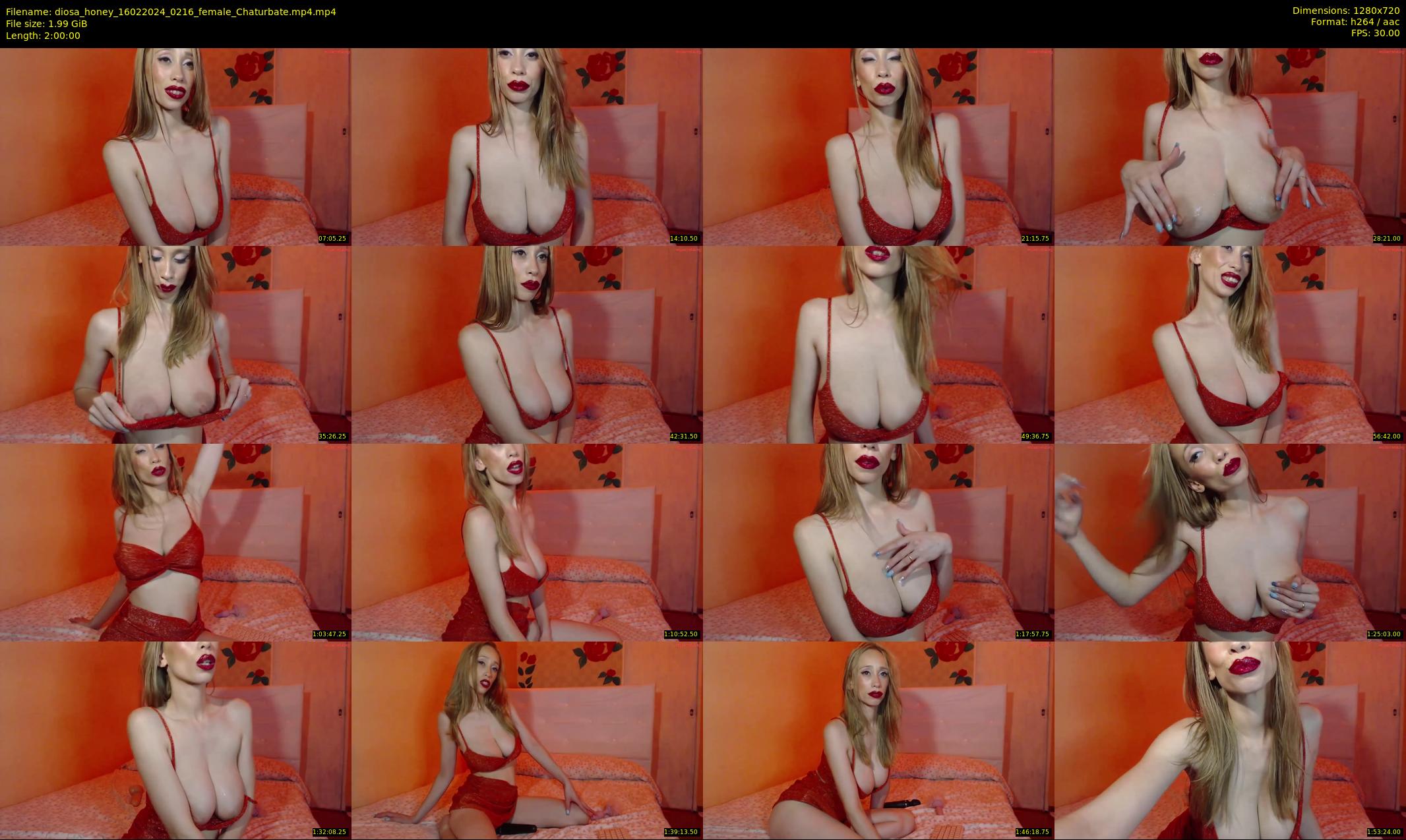 diosa_honey — 120 minute Chaturbate female cam show recording, 720p, Feb 16, 2024
