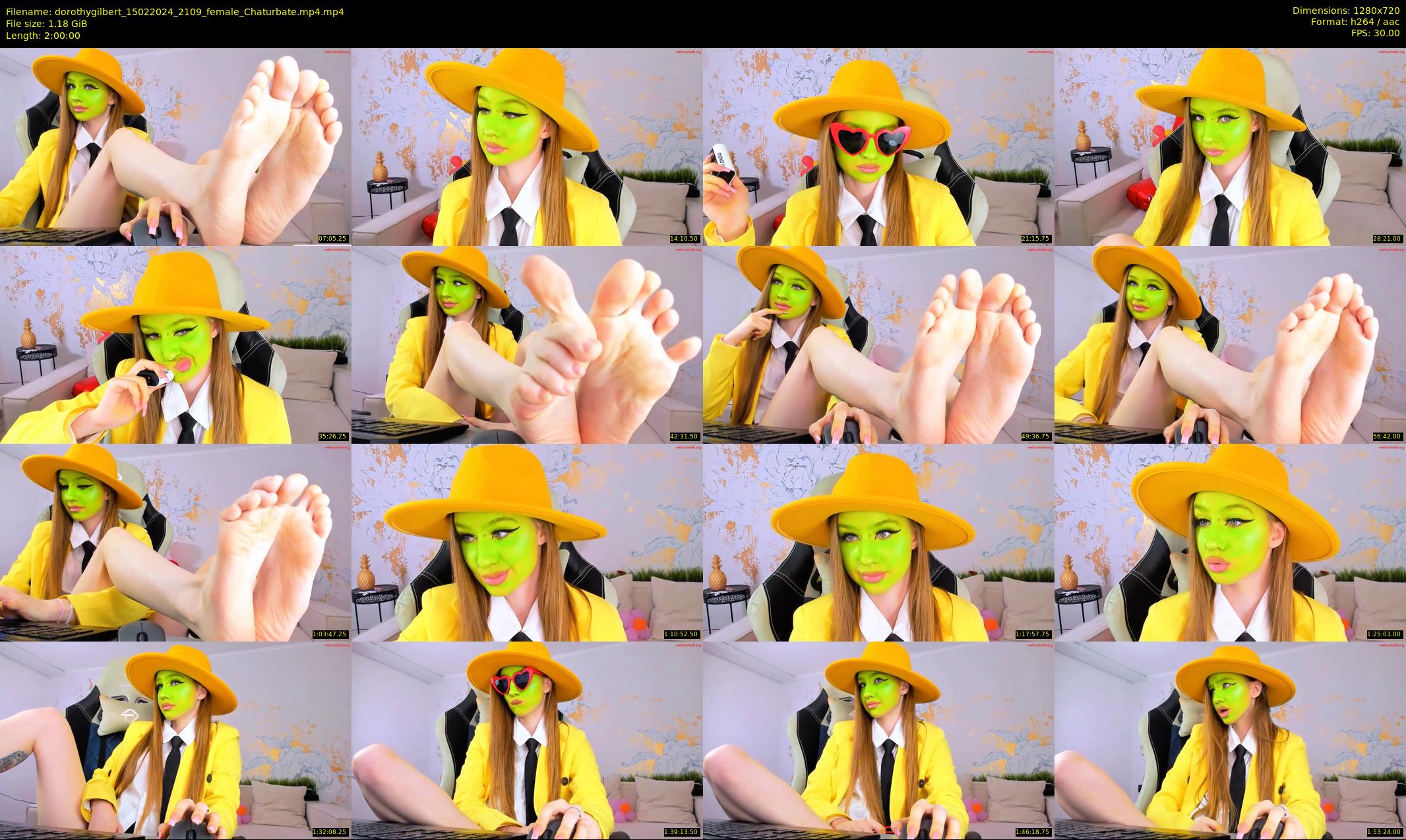 dorothygilbert — 120 minute Chaturbate female cam show recording, 720p, Feb 15, 2024