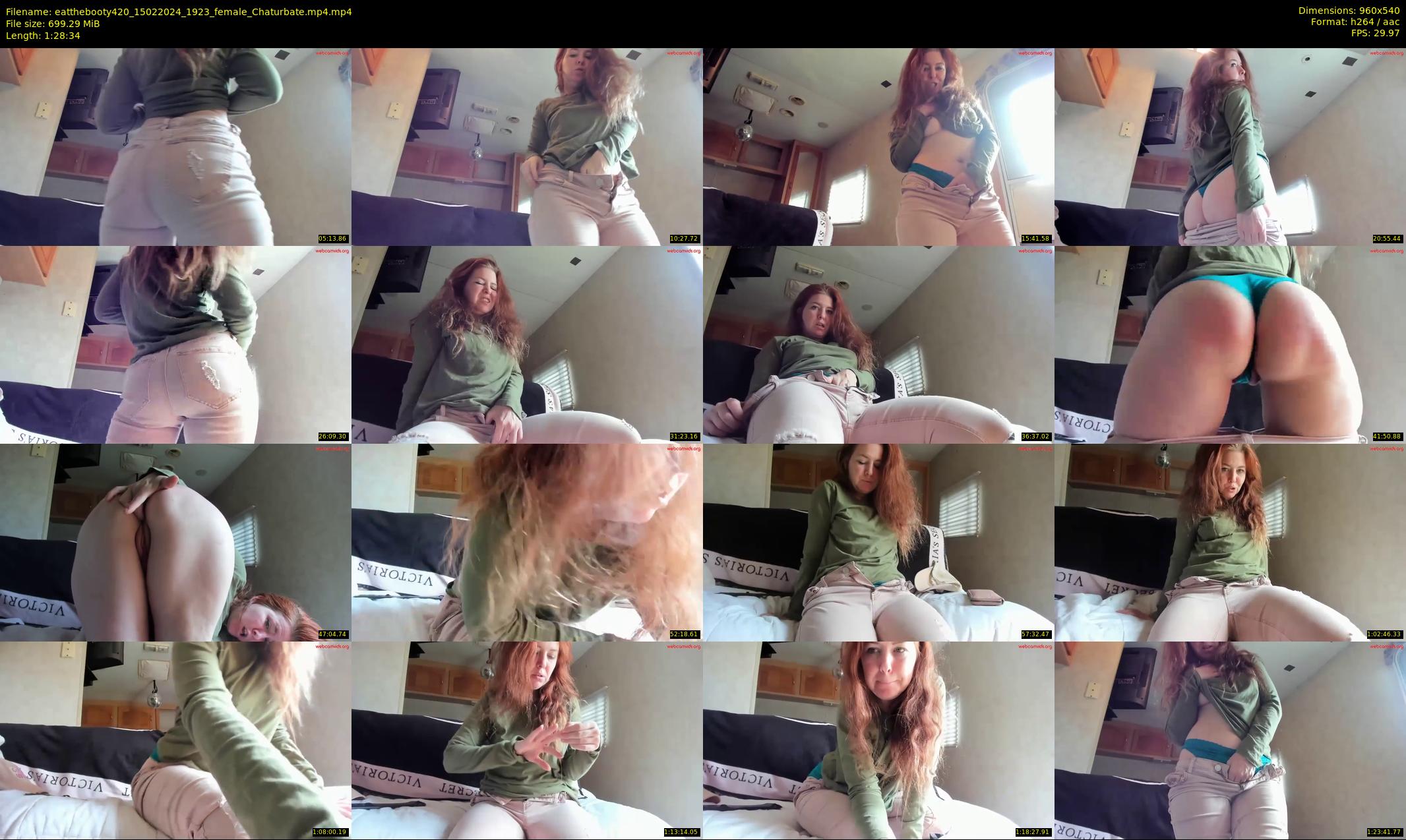 eatthebooty420 — 89 minute Chaturbate female cam show recording, 480p, Feb 15, 2024