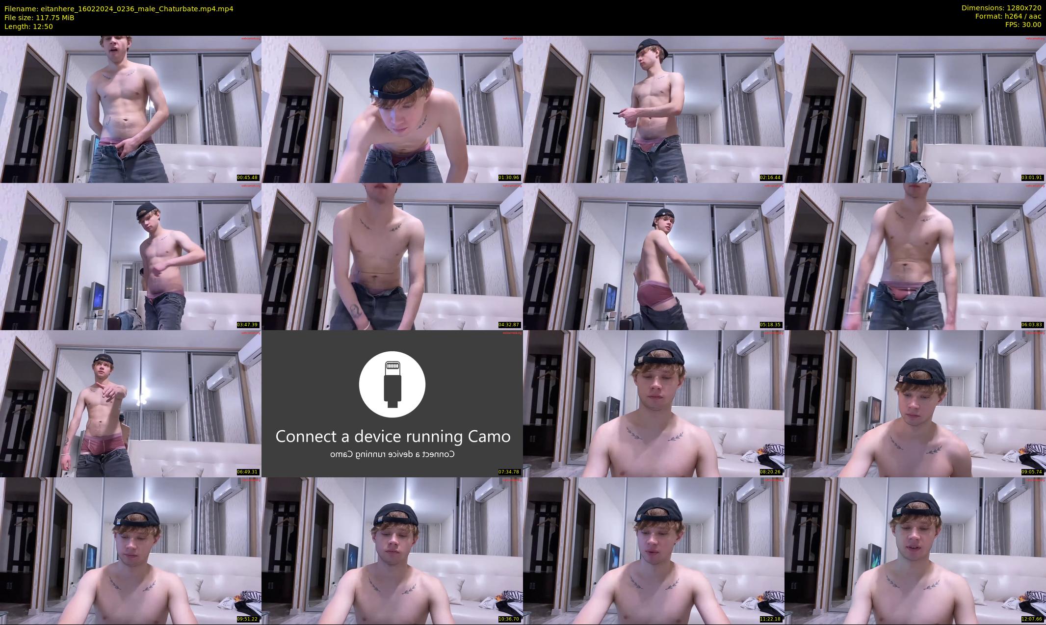 eitanhere — 13 minute Chaturbate male cam show recording, 720p, Feb 16, 2024