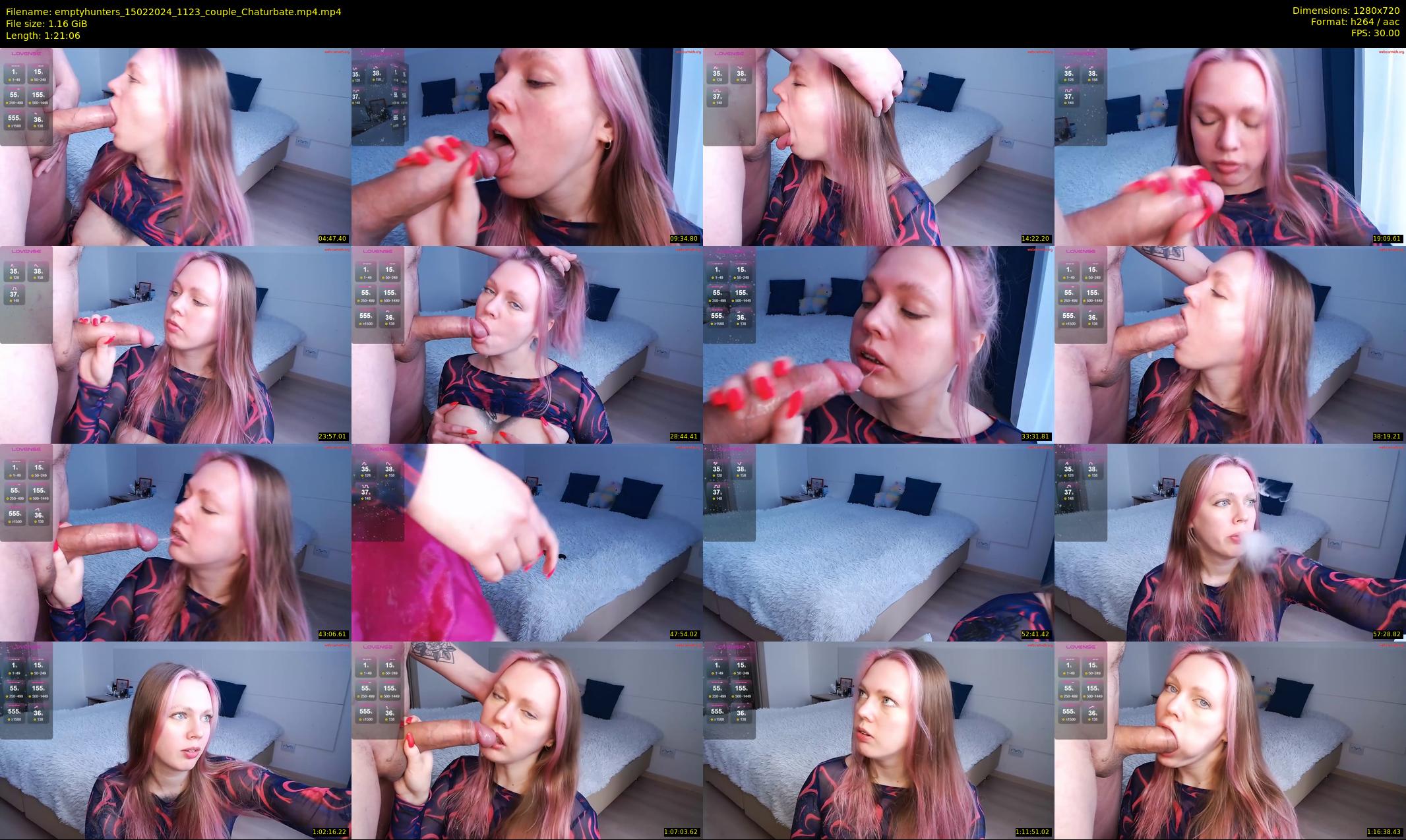 emptyhunters — 82 minute Chaturbate couple cam show recording, 720p, Feb 15, 2024