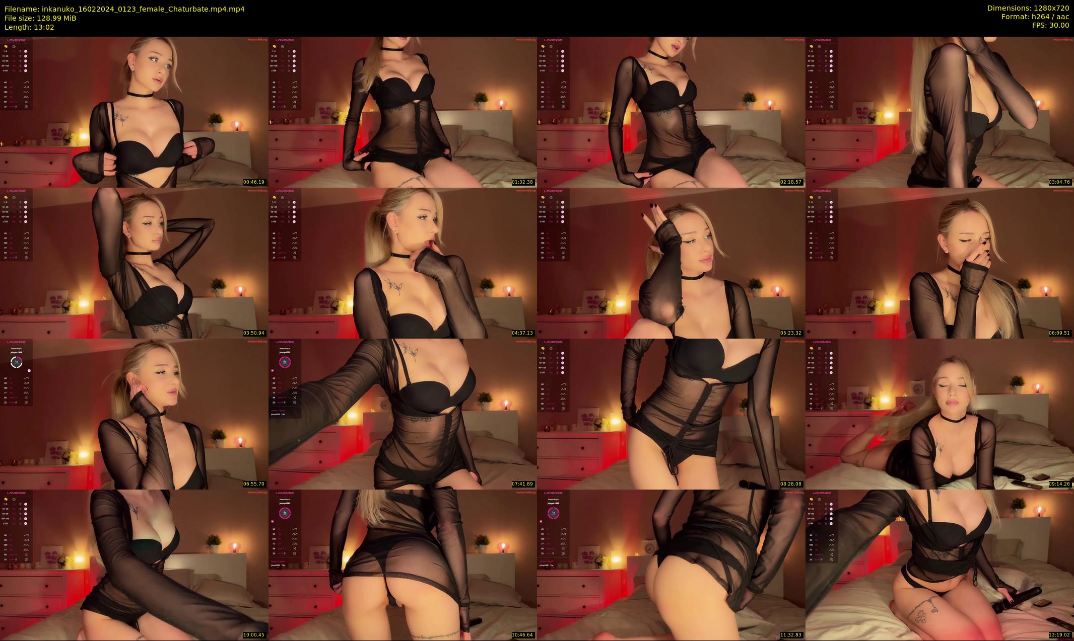 inkanuko — 14 minute Chaturbate couple cam show recording, 720p, Feb 16, 2024