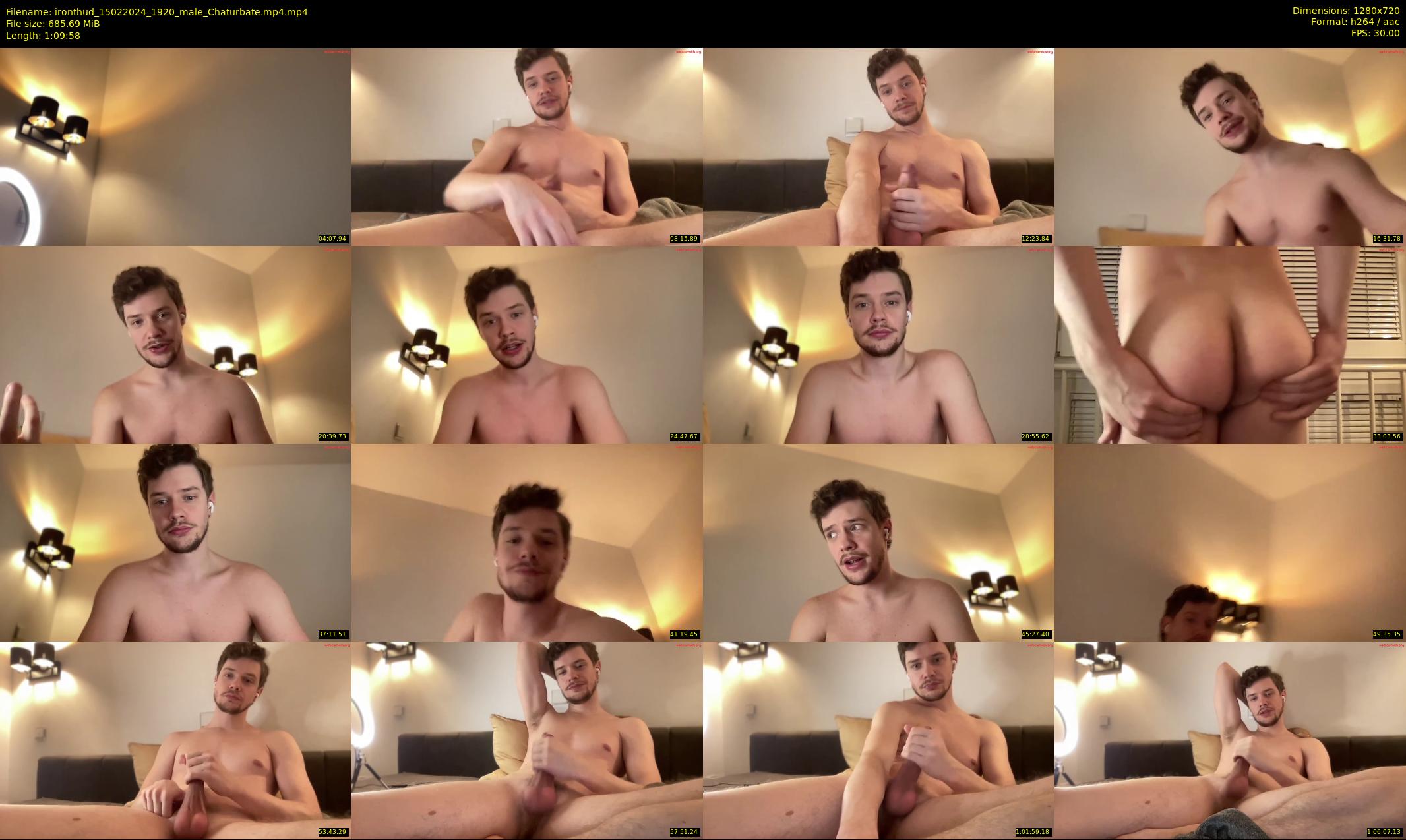 ironthud — 70 minute Chaturbate male cam show recording, 720p, Feb 15, 2024