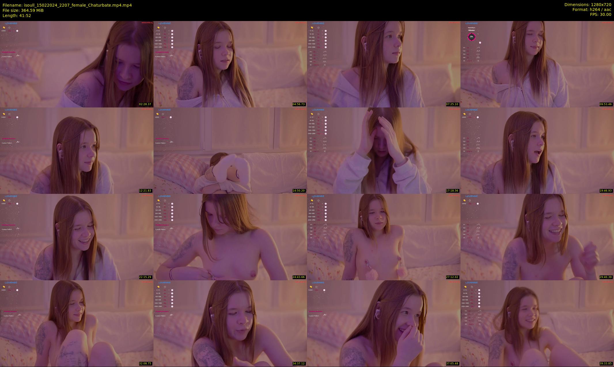 isoull — 42 minute Chaturbate female cam show recording, 720p, Feb 15, 2024