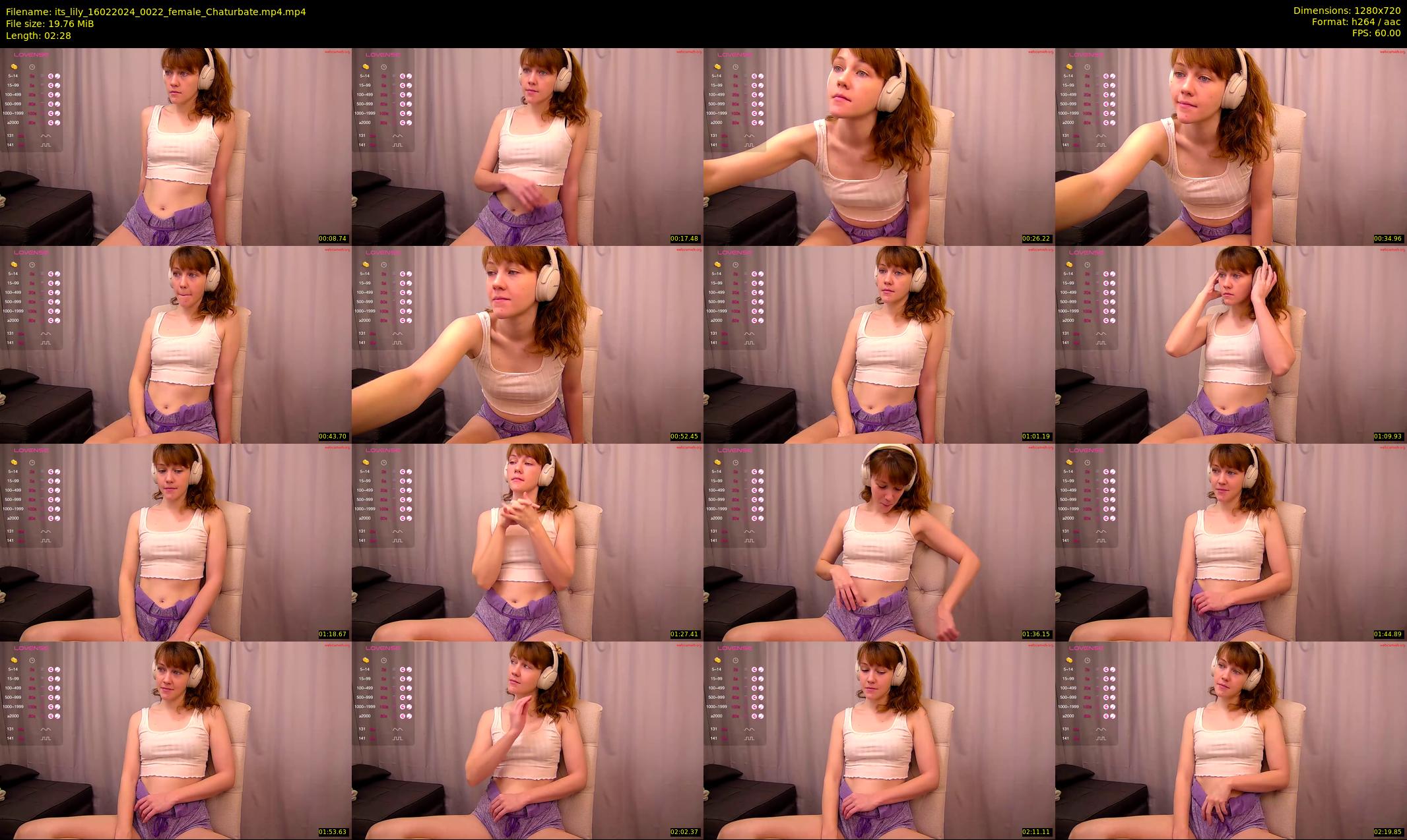 its_lily — 3 minute Chaturbate female cam show recording, 720p, Feb 16, 2024
