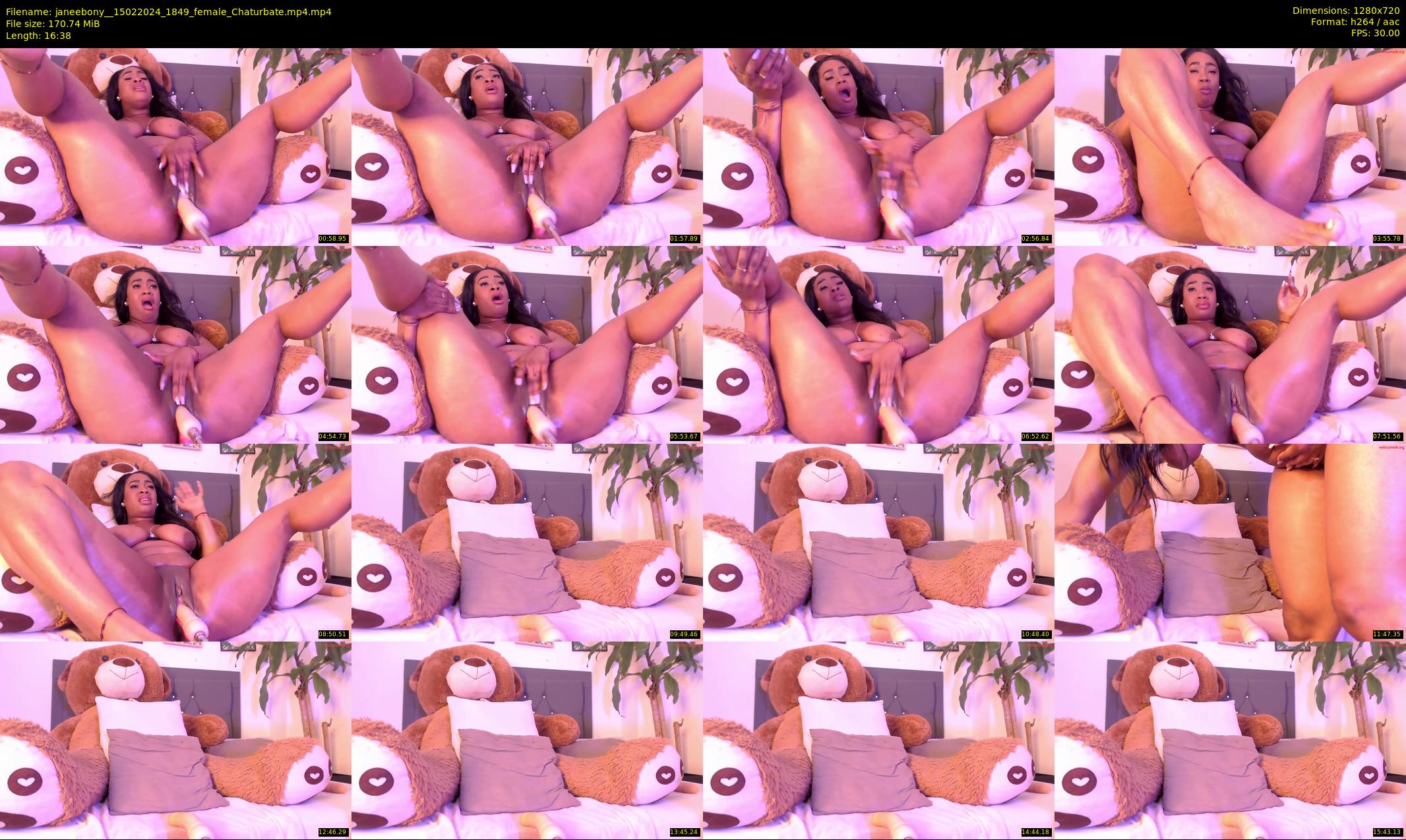 janeebony_ — 17 minute Chaturbate female cam show recording, 720p, Feb 15, 2024