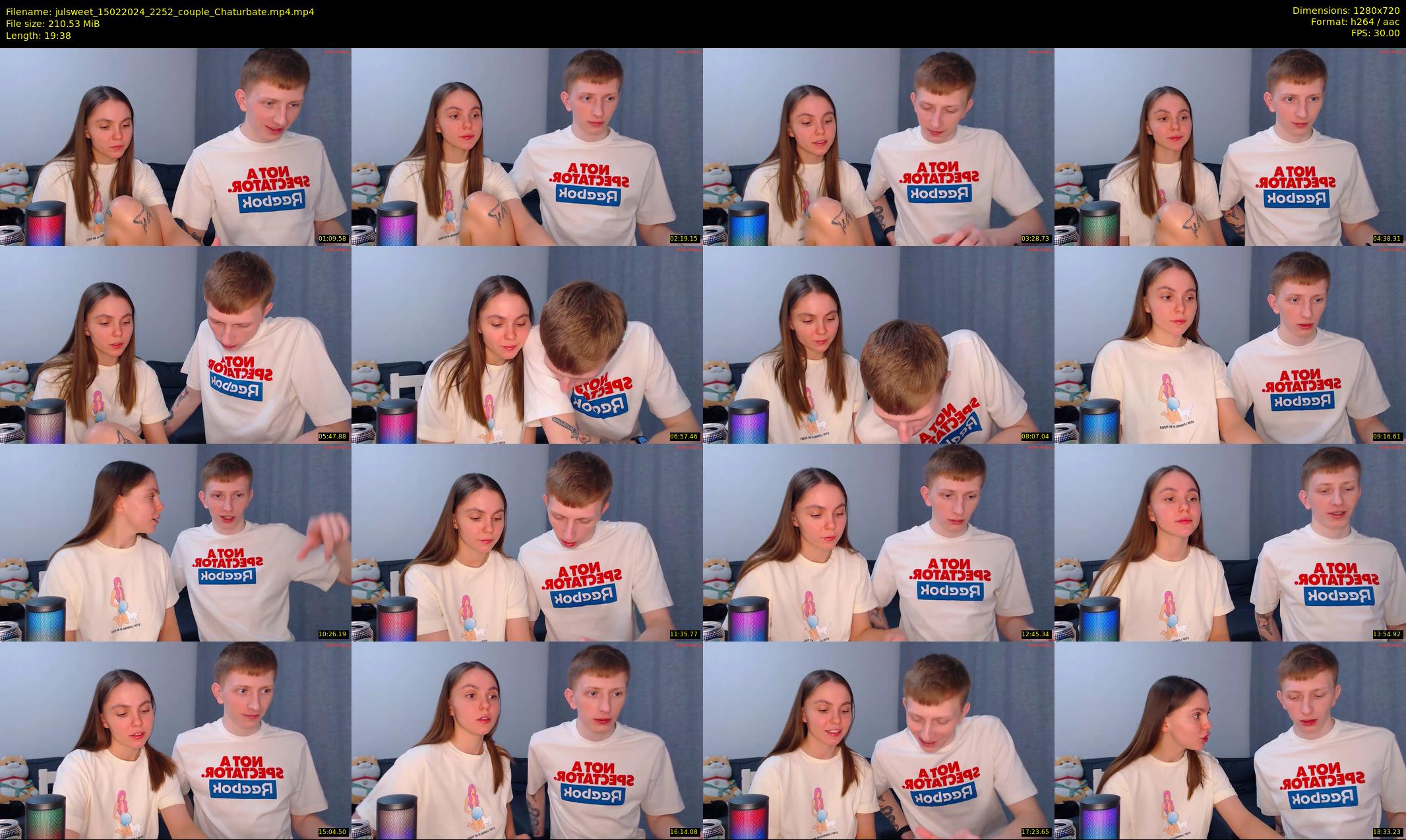 julsweet — 20 minute Chaturbate male cam show recording, 720p, Feb 15, 2024