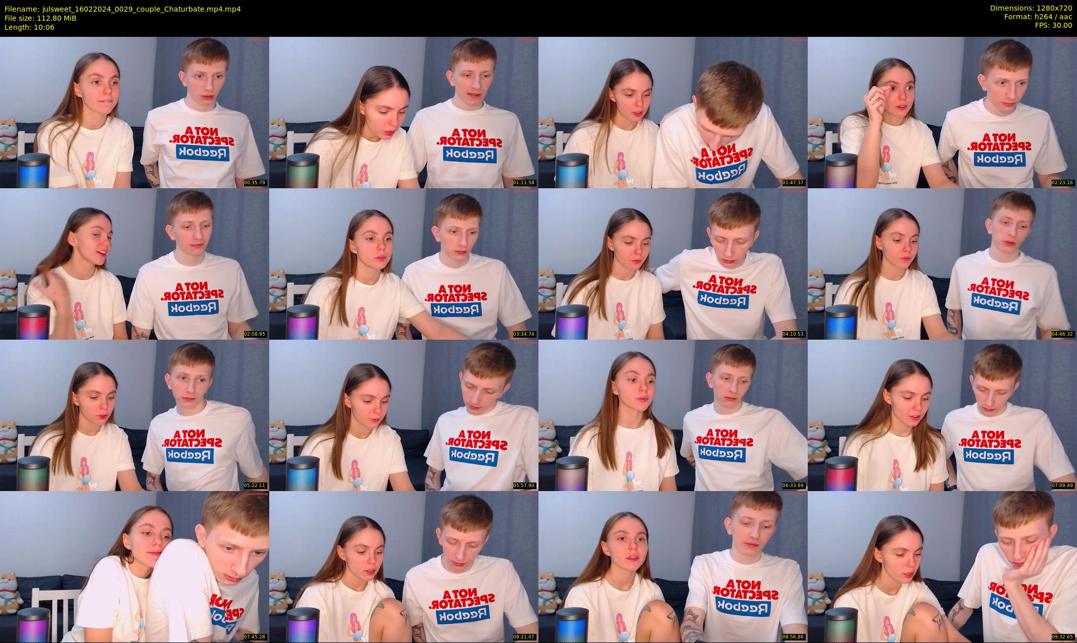 julsweet — 11 minute Chaturbate male cam show recording, 720p, Feb 16, 2024