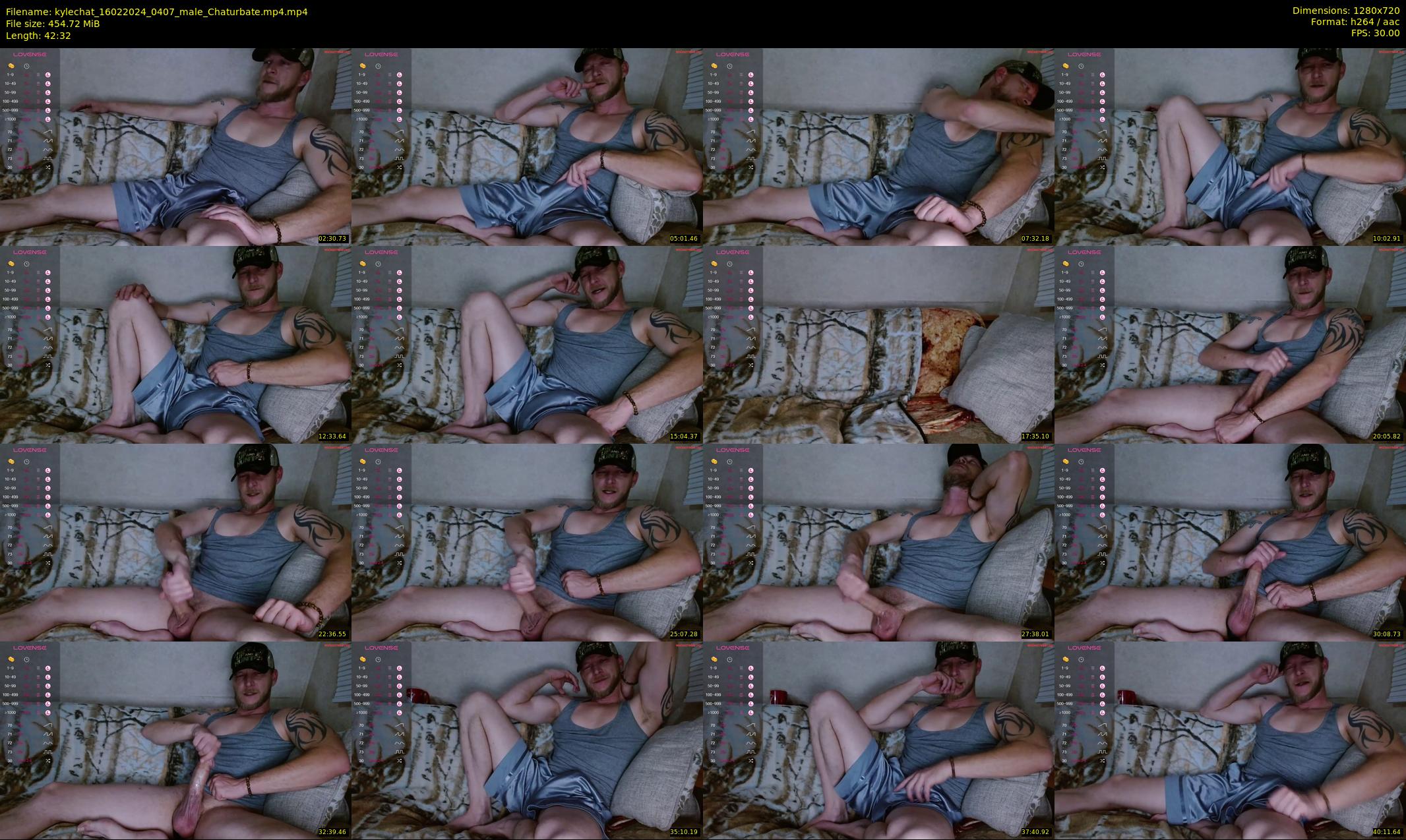 kylechat — 43 minute Chaturbate male cam show recording, 720p, Feb 16, 2024
