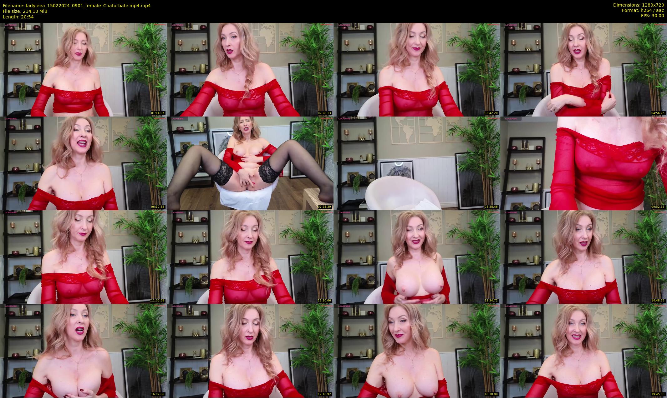 ladyleea — 21 minute Chaturbate female cam show recording, 720p, Feb 15, 2024