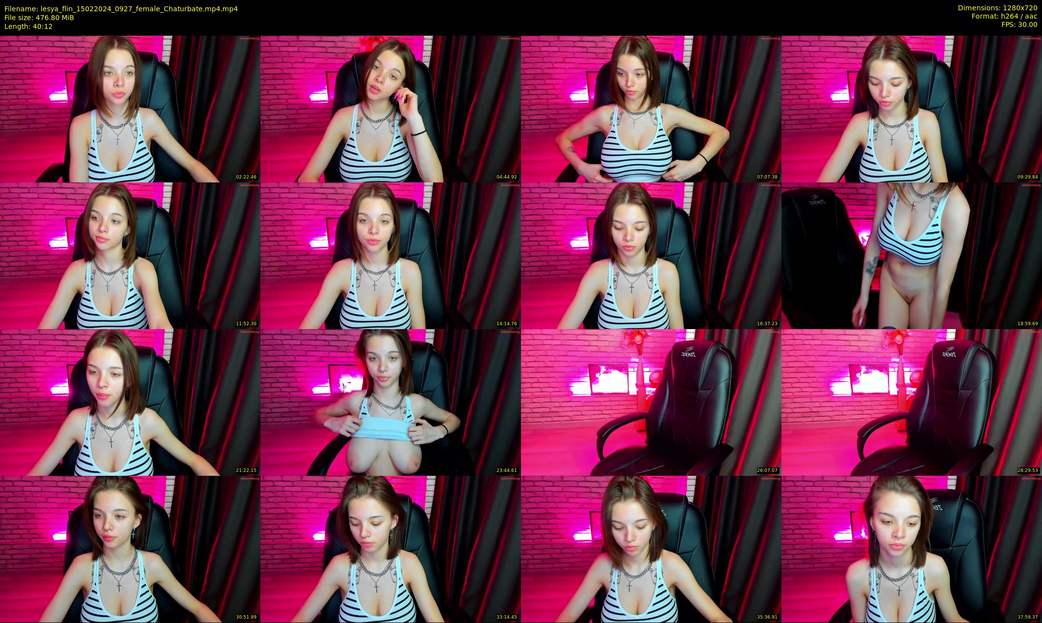 lesya_flin — 41 minute Chaturbate female cam show recording, 720p, Feb 15, 2024