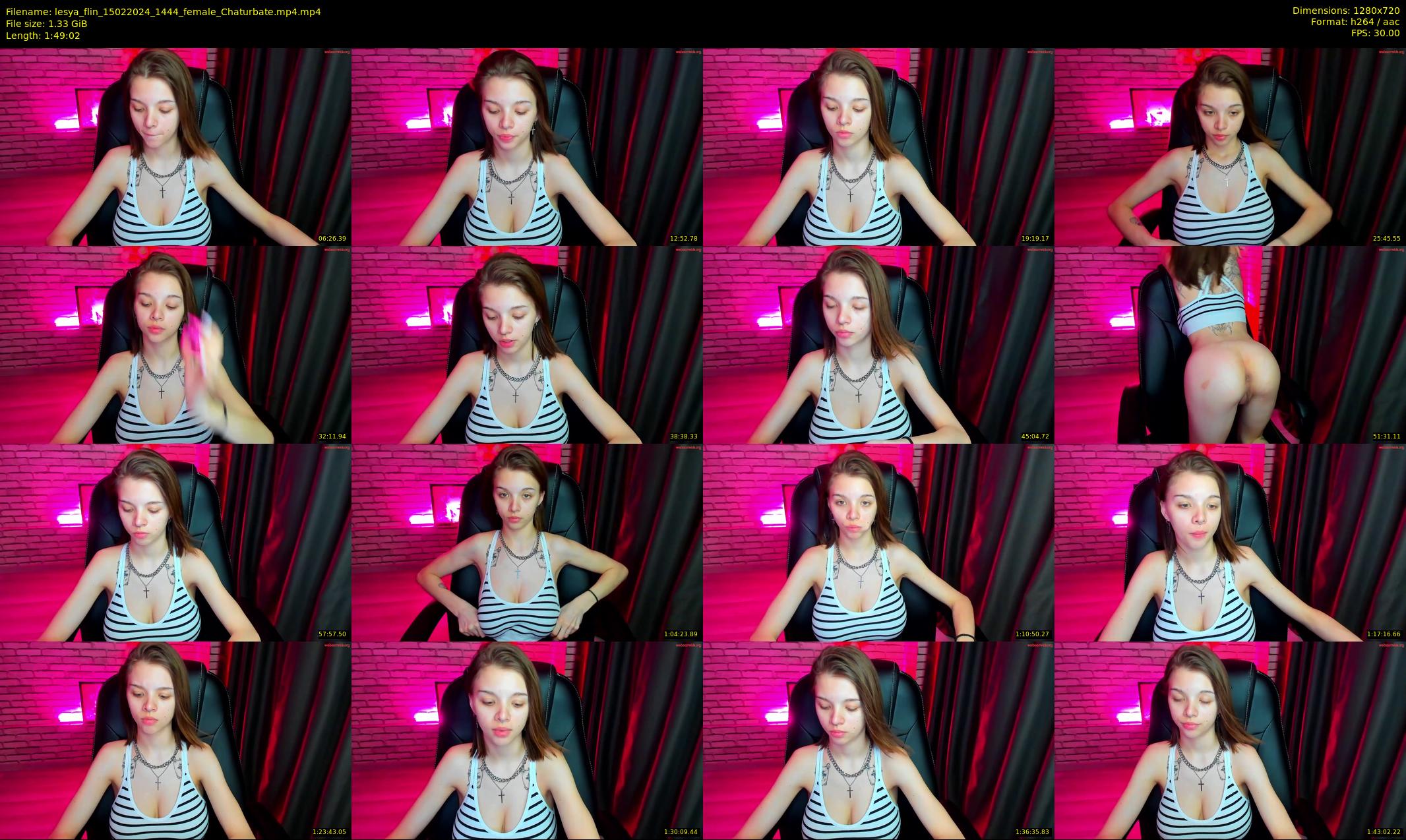 lesya_flin — 110 minute Chaturbate female cam show recording, 720p, Feb 15, 2024