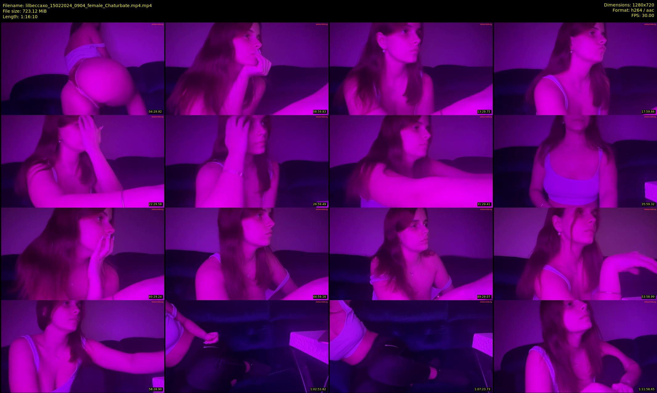 lilbeccaxo — 77 minute Chaturbate female cam show recording, 720p, Feb 15, 2024