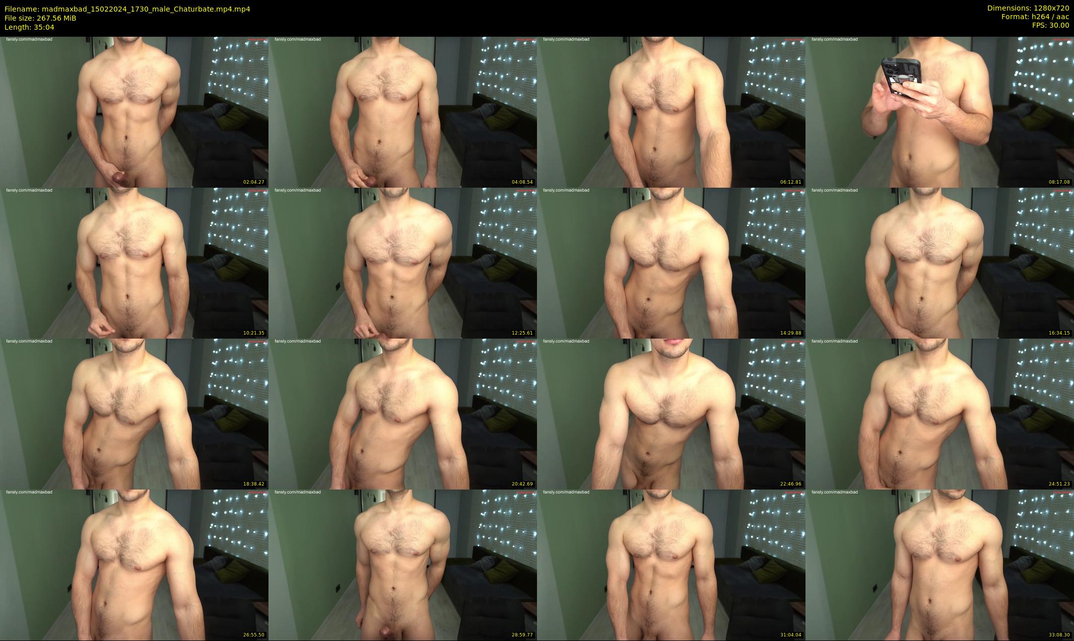 madmaxbad — 36 minute Chaturbate male cam show recording, 720p, Feb 15, 2024