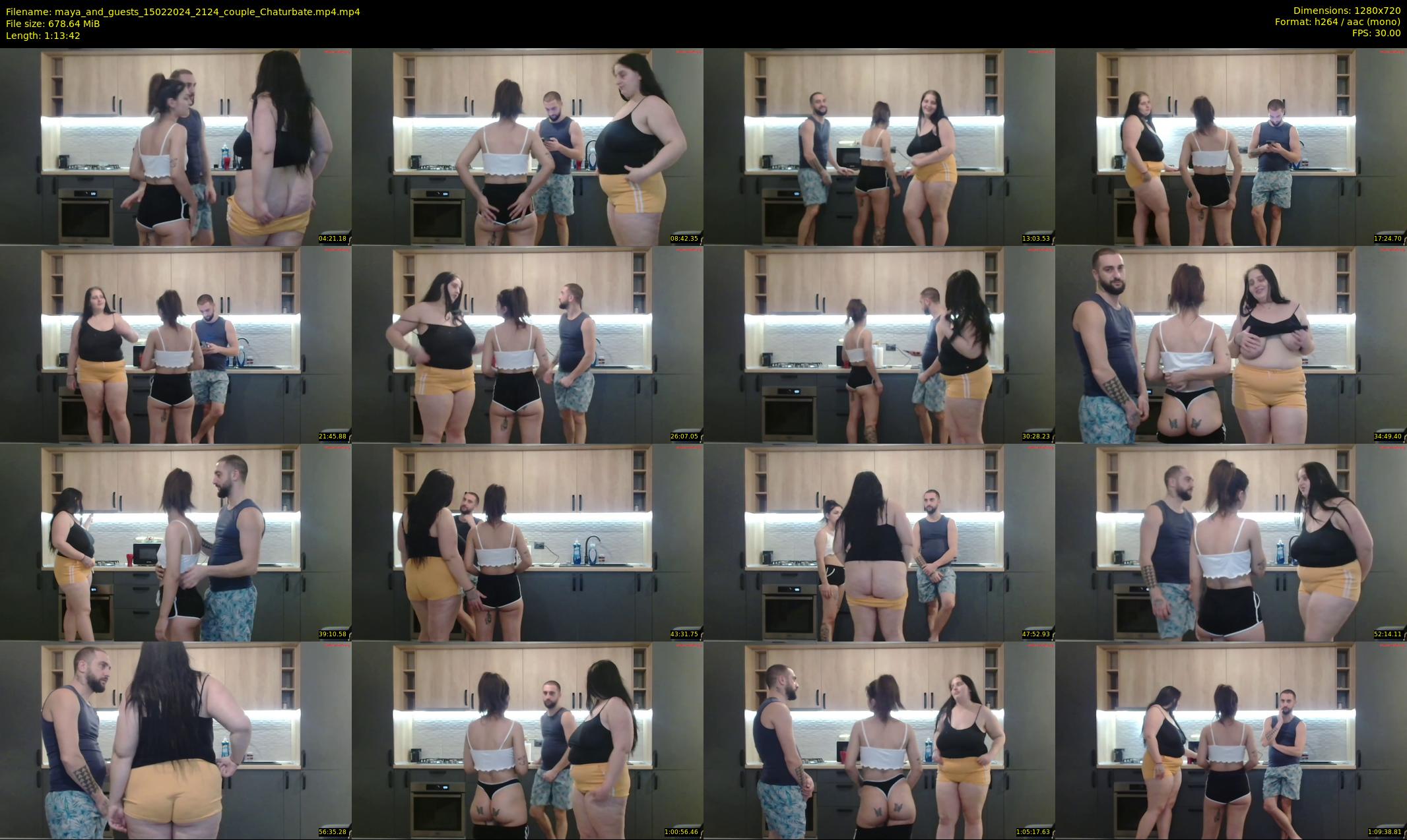 maya_and_guests — 74 minute Chaturbate couple cam show recording, 720p, Feb 15, 2024