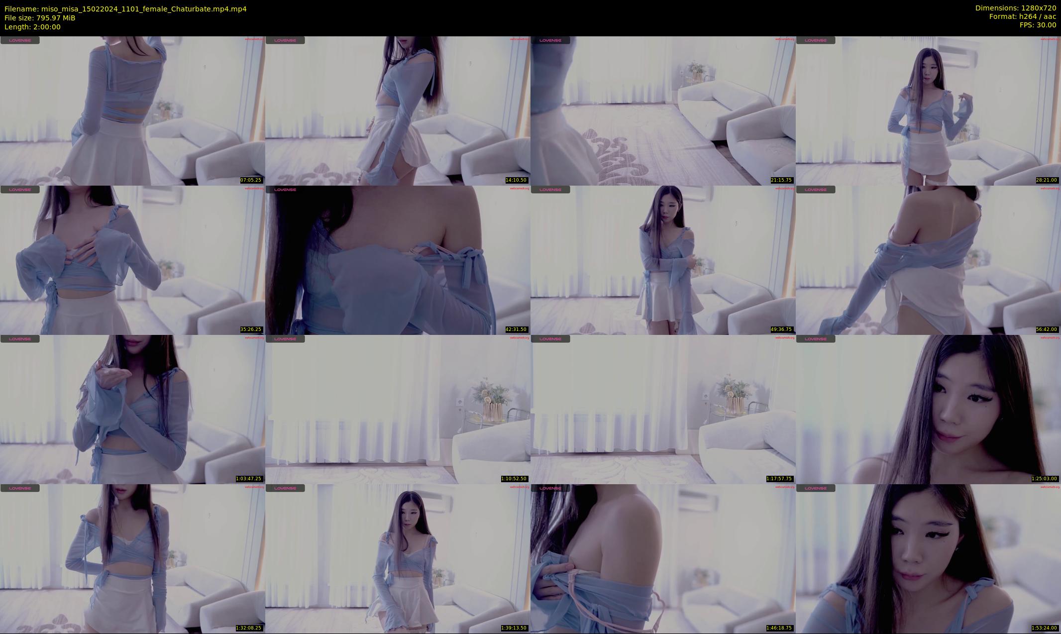 miso_misa — 120 minute Chaturbate female cam show recording, 720p, Feb 15, 2024