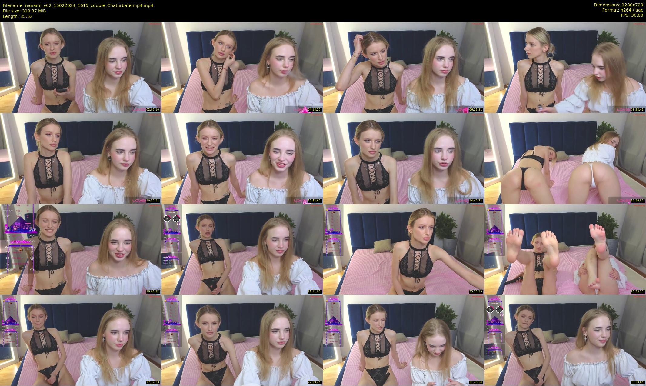nanami_v02 — 36 minute Chaturbate couple cam show recording, 720p, Feb 15, 2024
