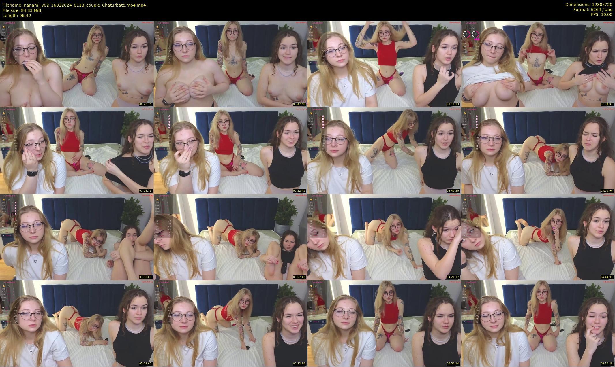 nanami_v02 — 7 minute Chaturbate couple cam show recording, 720p, Feb 16, 2024