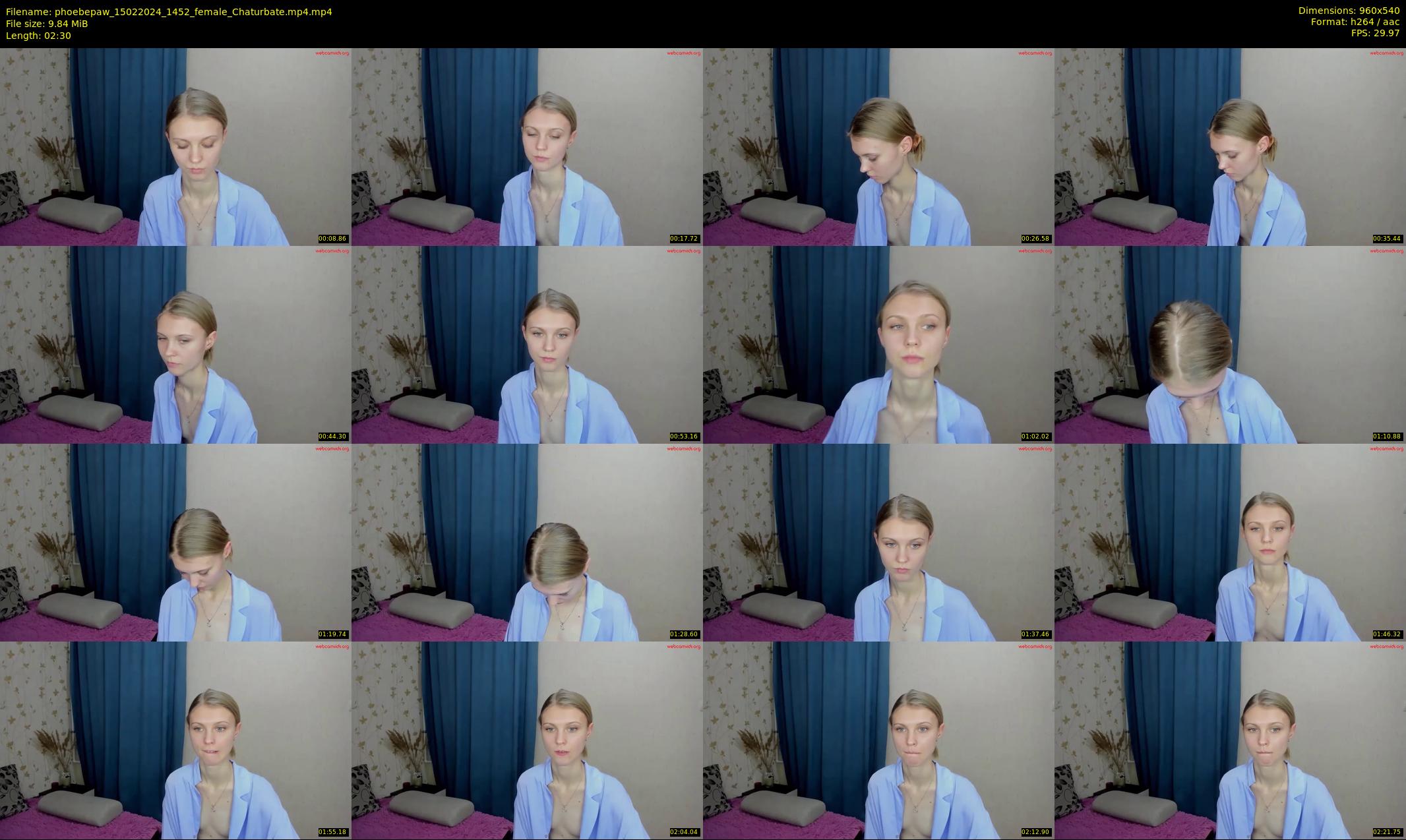 phoebepaw — 3 minute Chaturbate female cam show recording, 480p, Feb 15, 2024