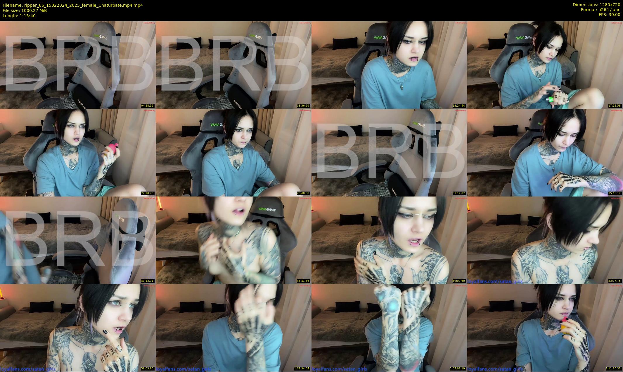 ripper_66 — 76 minute Chaturbate female cam show recording, 720p, Feb 15, 2024