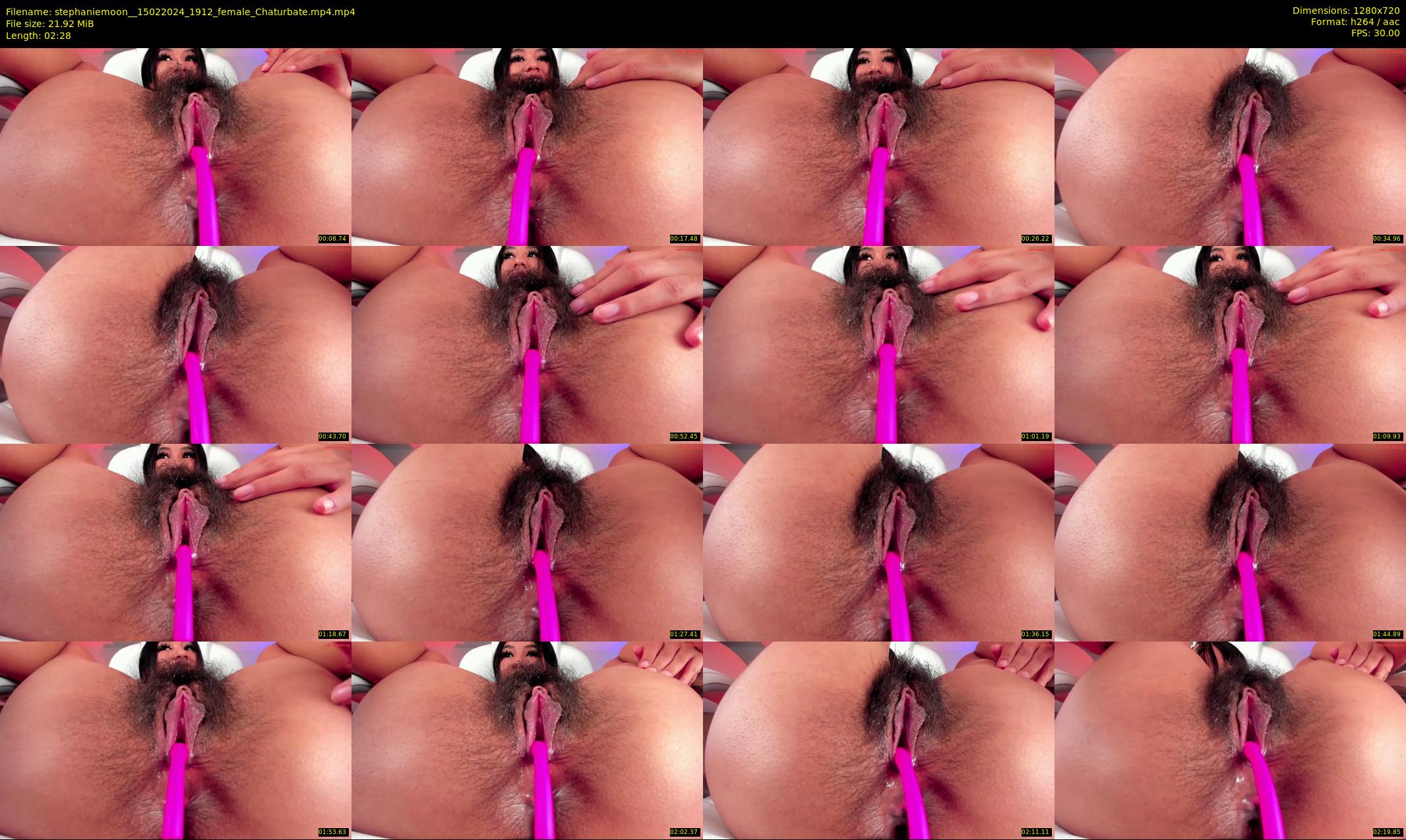stephaniemoon_ — 3 minute Chaturbate female cam show recording, 720p, Feb 15, 2024