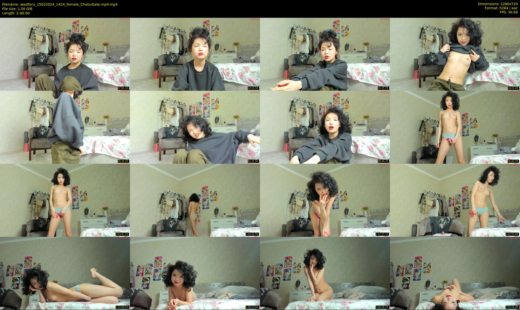 wastforu — 120 minute Chaturbate female cam show recording, 720p, Feb 15, 2024