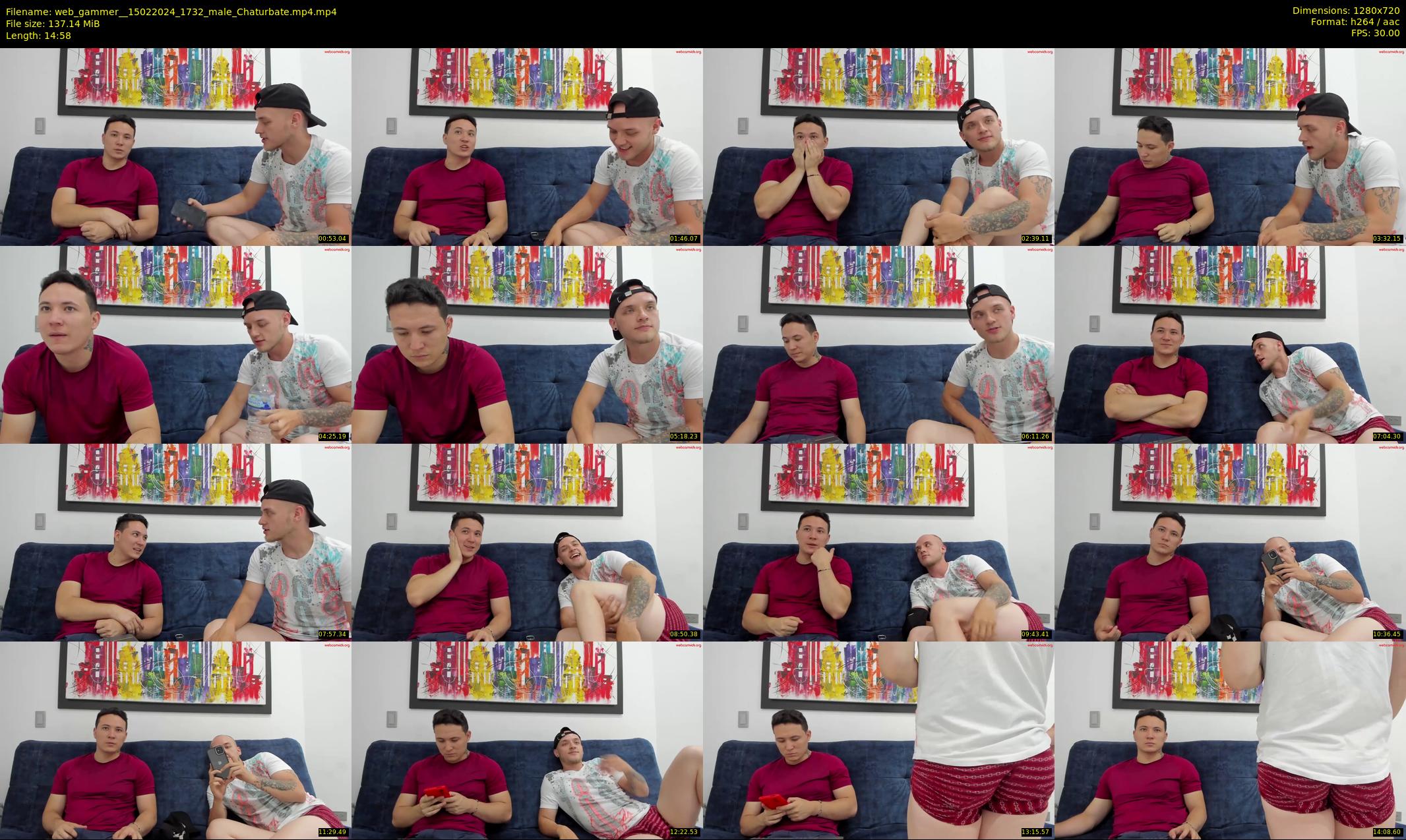 web_gammer_ — 15 minute Chaturbate male cam show recording, 720p, Feb 15, 2024