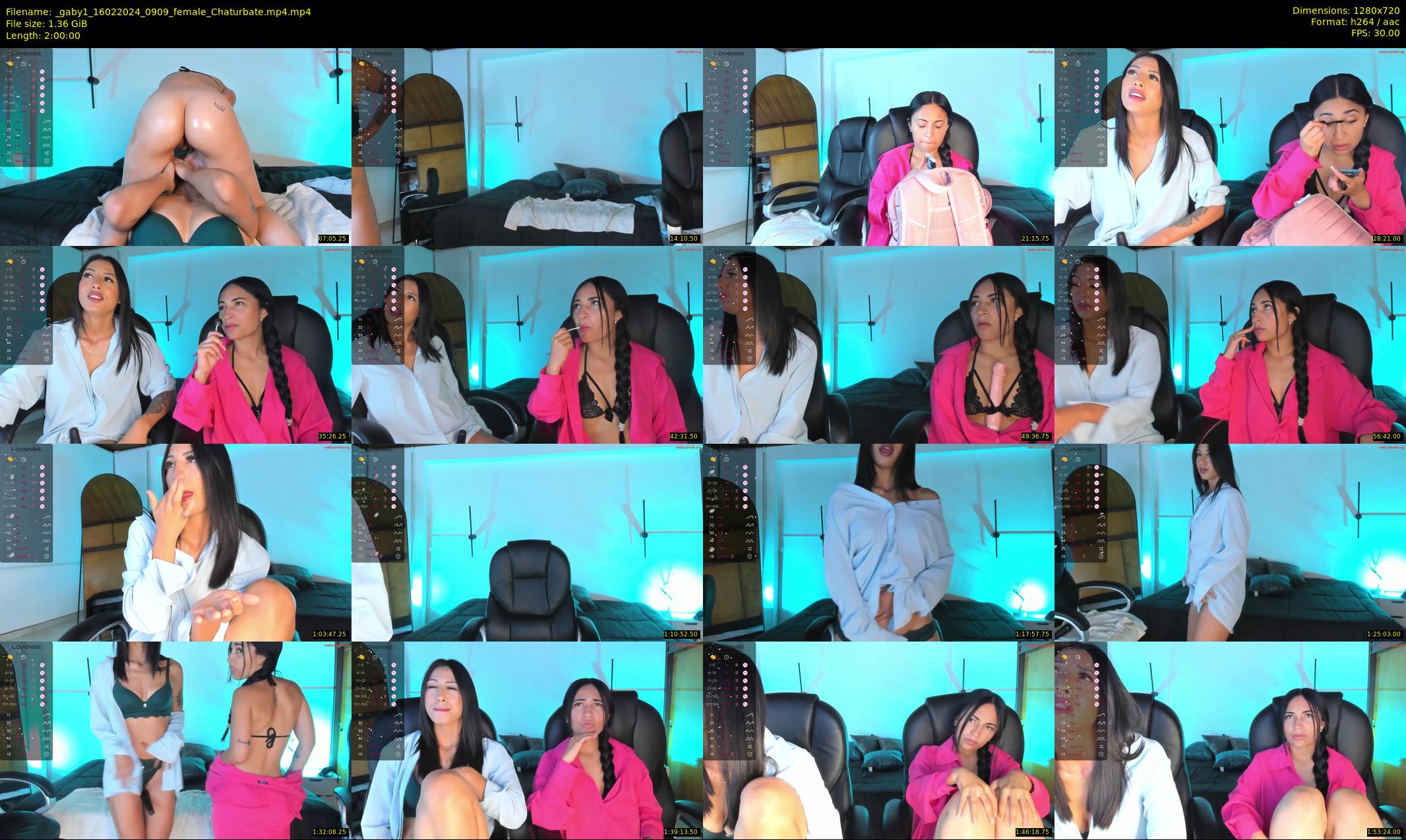 _gaby1 — 120 minute Chaturbate female cam show recording, 720p, Feb 16, 2024