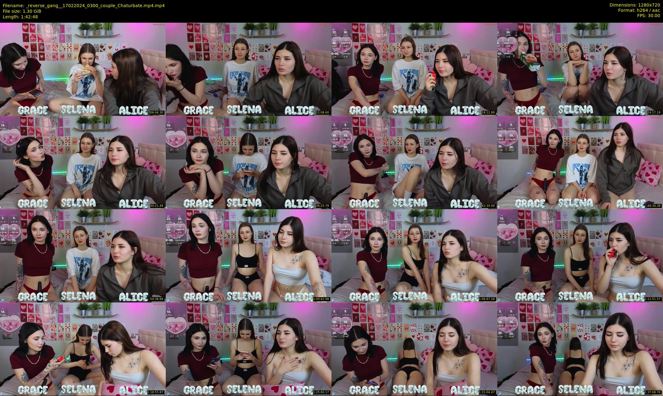 _reverse_gang_ — 103 minute Chaturbate couple cam show recording, 720p, Feb 17, 2024