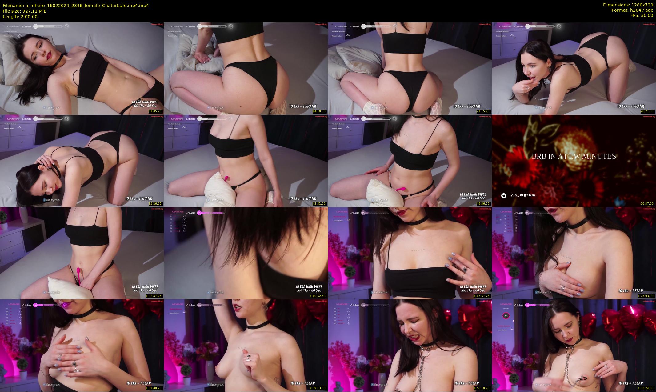 a_mhere — 120 minute Chaturbate couple cam show recording, 720p, Feb 16, 2024