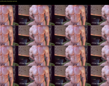 adam_muscle_ — 33 minute Chaturbate male cam show recording, 720p, Feb 16, 2024