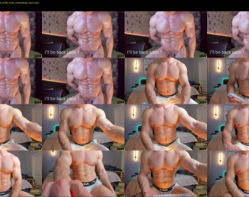adam_muscle_ — 58 minute Chaturbate male cam show recording, 720p, Feb 16, 2024