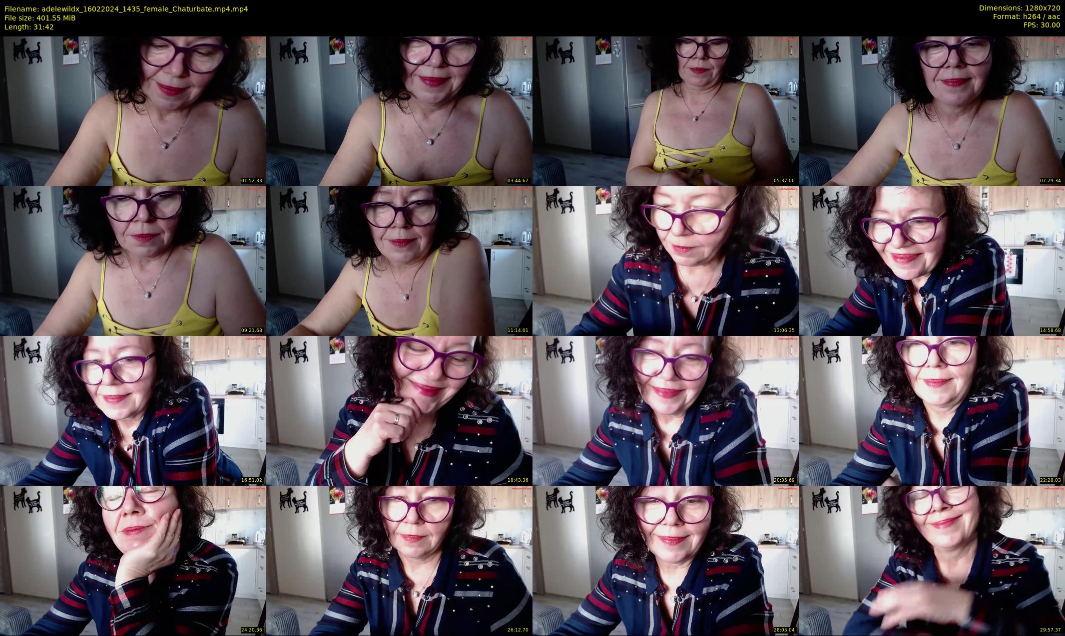 adelewildx — 32 minute Chaturbate female cam show recording, 720p, Feb 16, 2024
