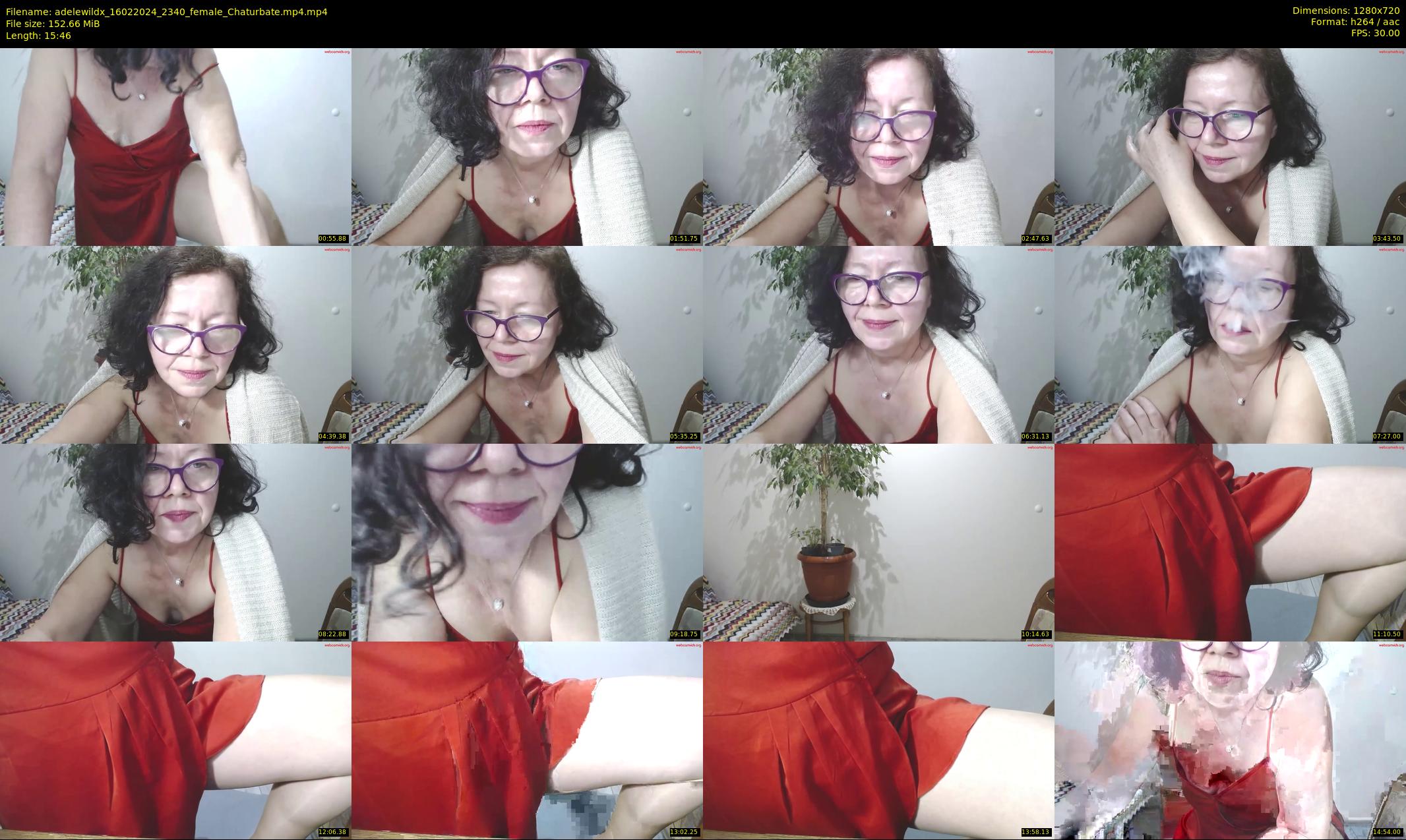 adelewildx — 16 minute Chaturbate female cam show recording, 720p, Feb 16, 2024