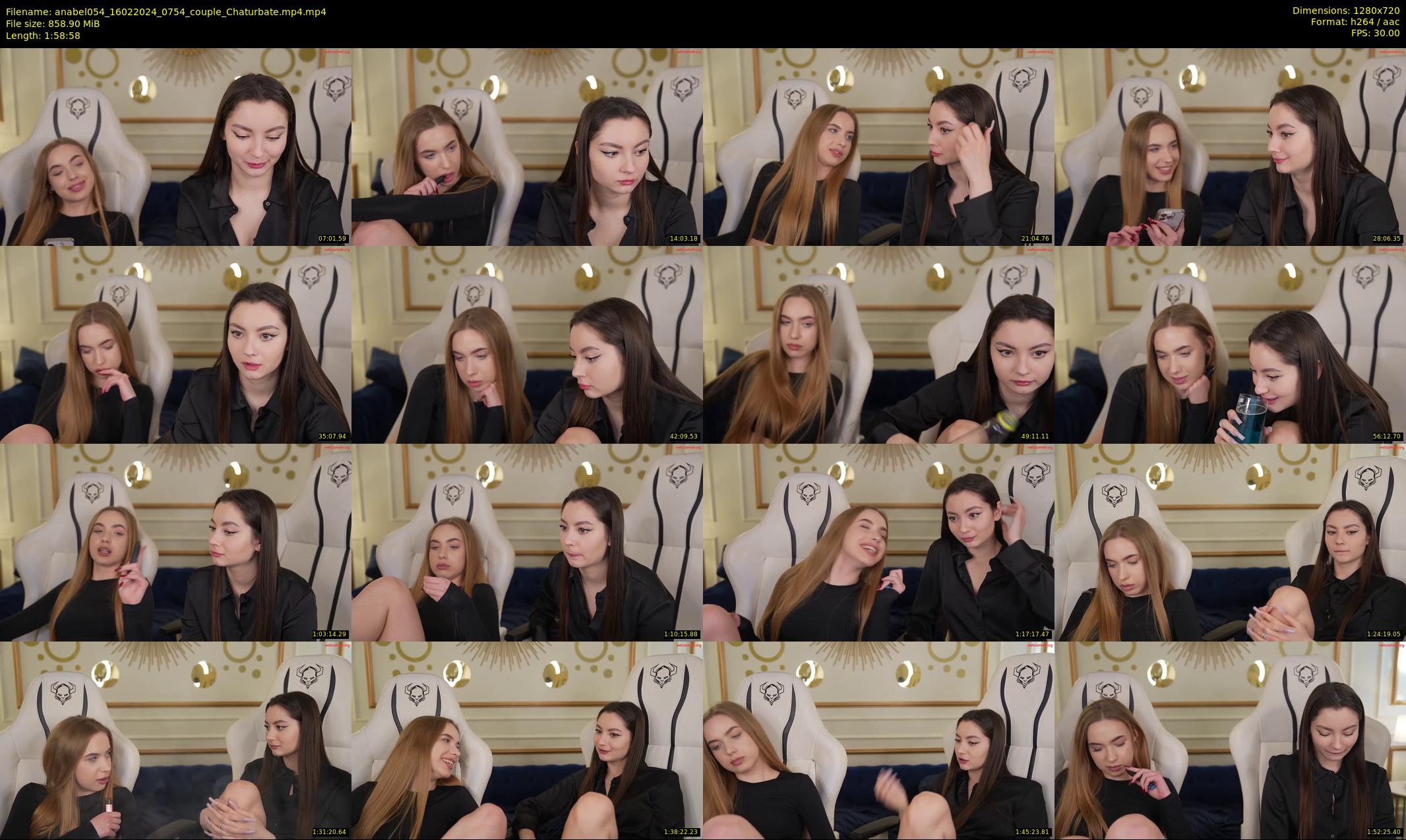 anabel054 — 119 minute Chaturbate female cam show recording, 720p, Feb 16, 2024