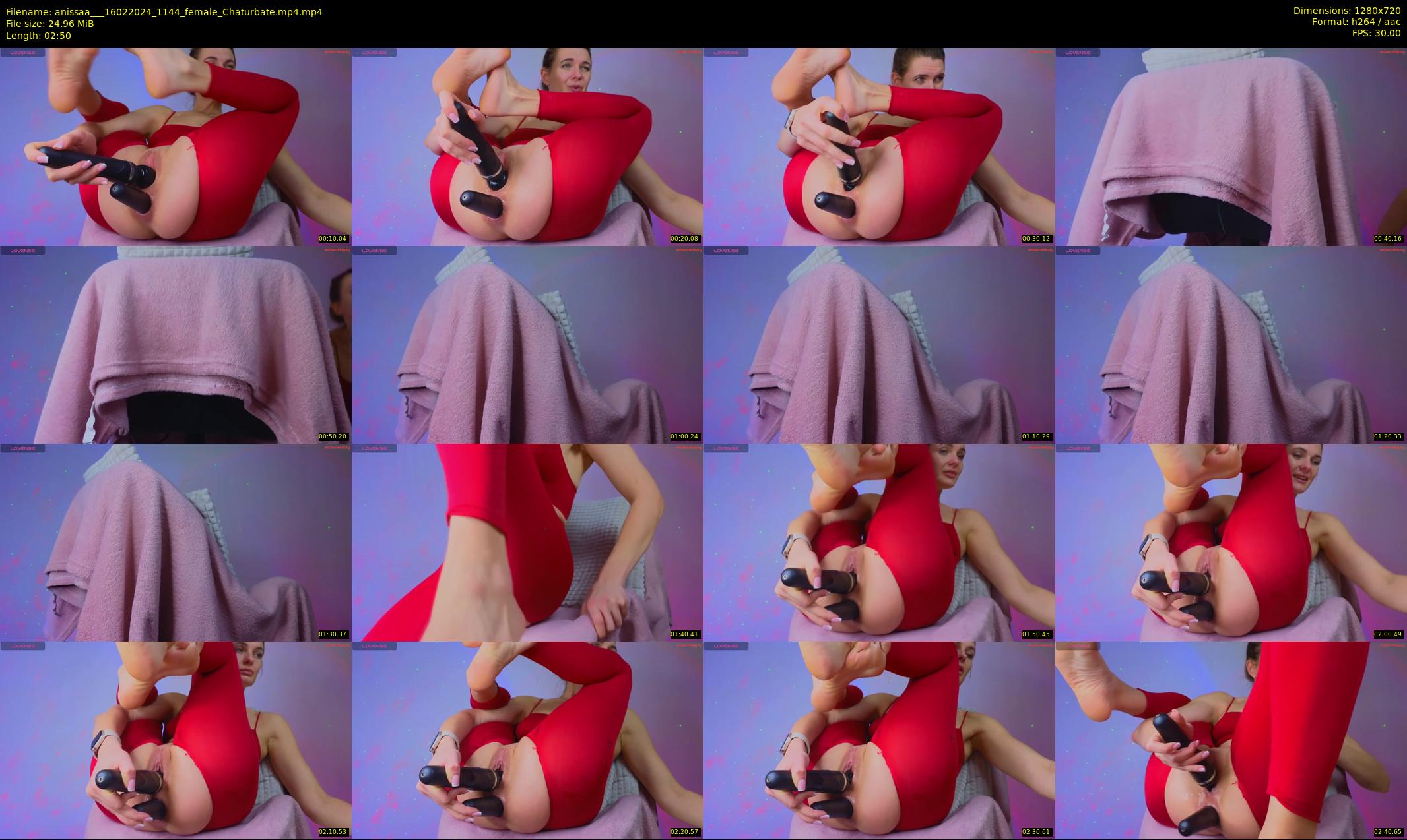 anissaa__ — 3 minute Chaturbate female cam show recording, 720p, Feb 16, 2024