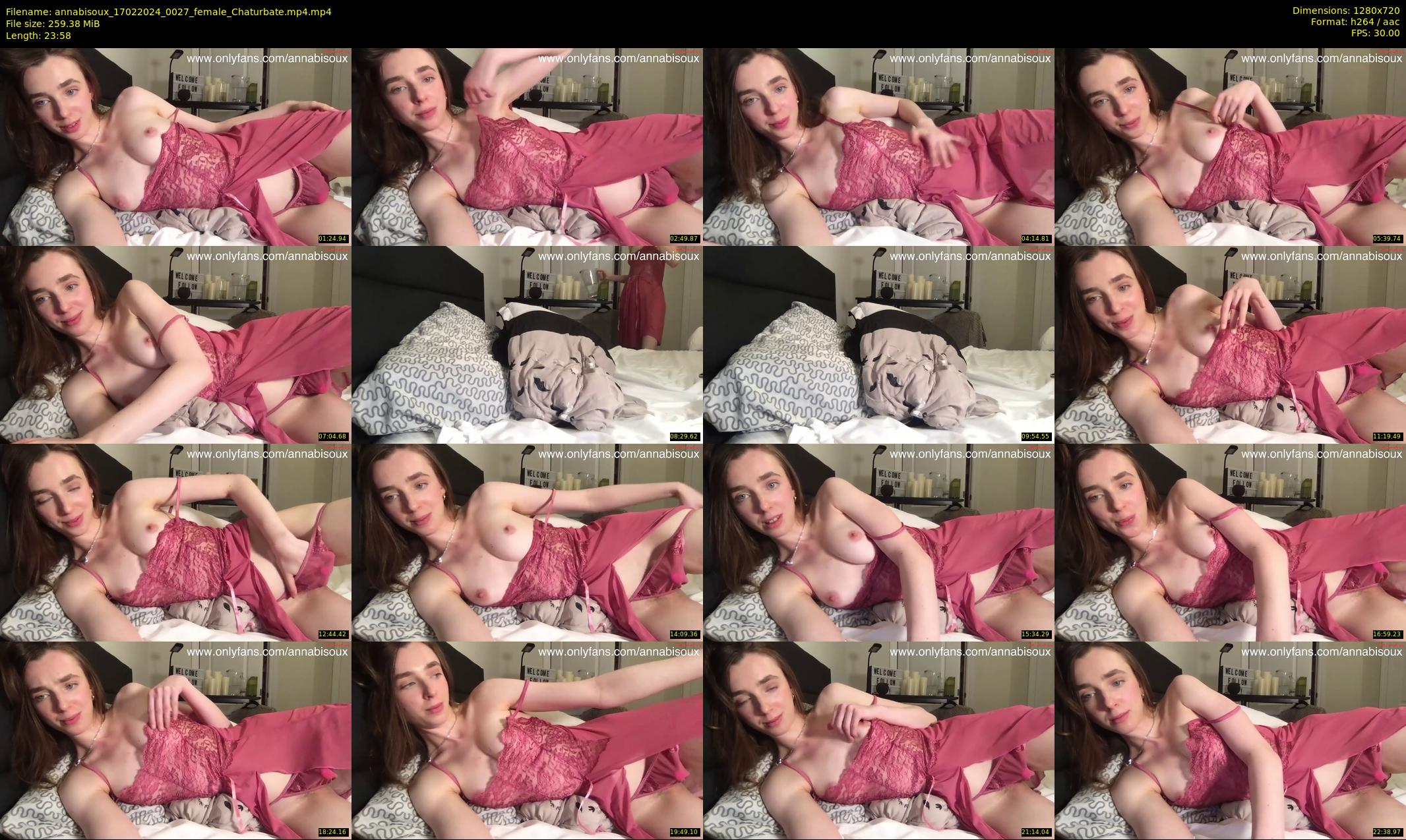 annabisoux — 24 minute Chaturbate female cam show recording, 720p, Feb 17, 2024