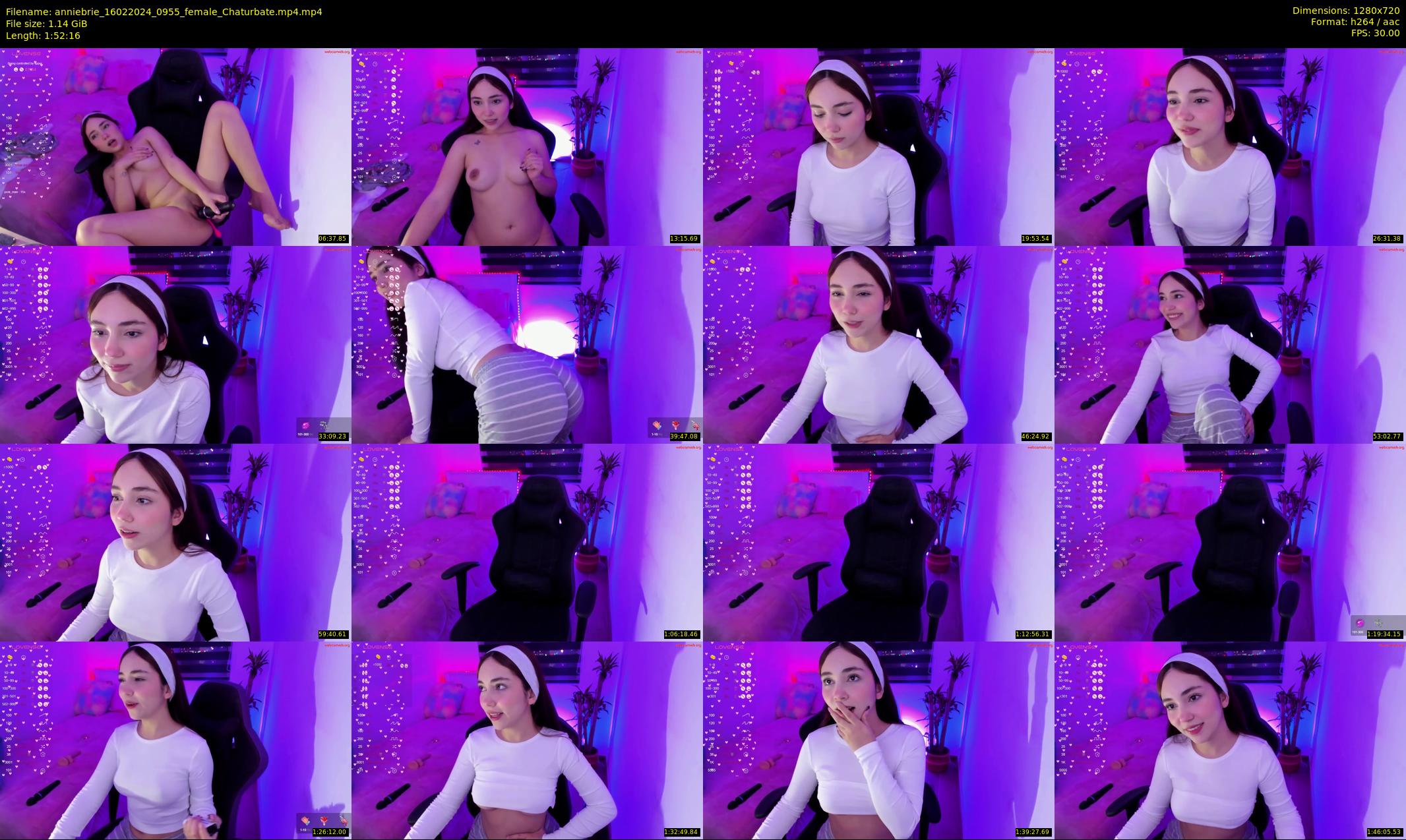 anniebrie — 113 minute Chaturbate female cam show recording, 720p, Feb 16, 2024