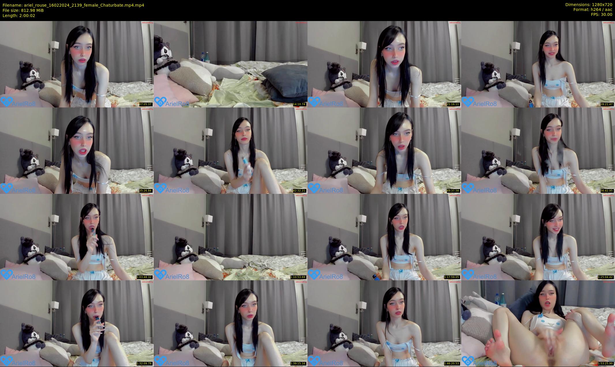 ariel_rouse — 121 minute Chaturbate female cam show recording, 720p, Feb 16, 2024