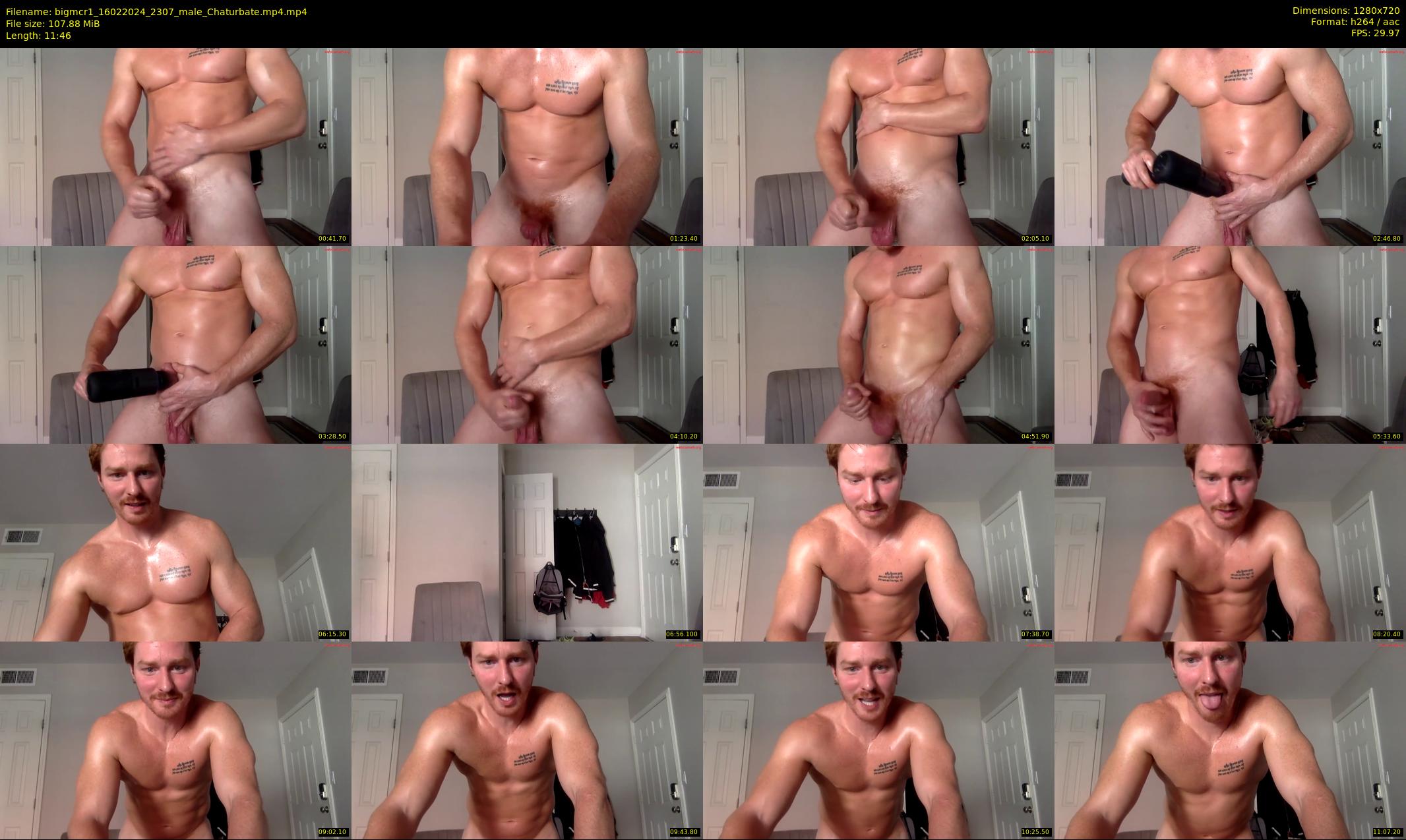 bigmcr1 — 12 minute Chaturbate male cam show recording, 720p, Feb 16, 2024