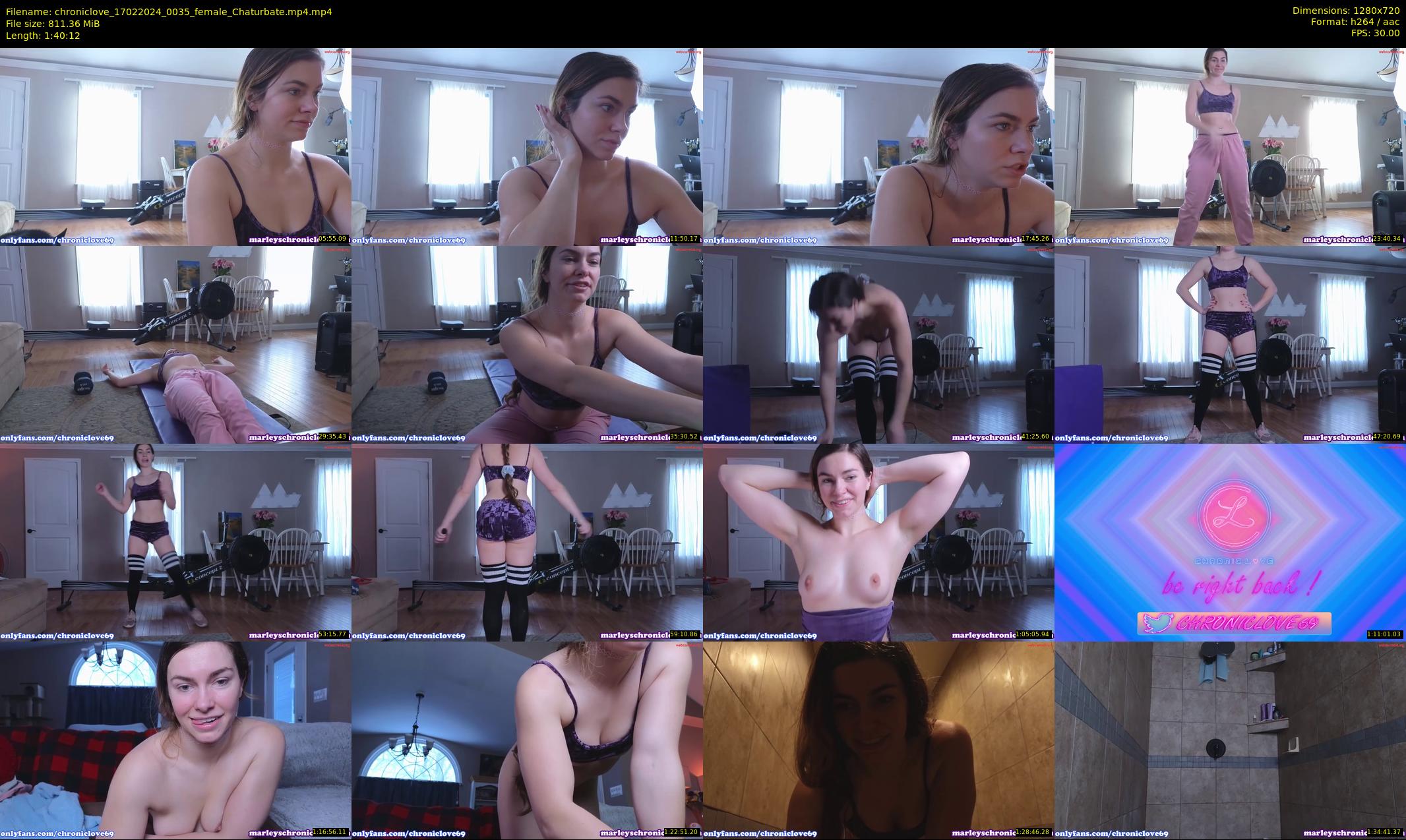 chroniclove — 101 minute Chaturbate female cam show recording, 720p, Feb 17, 2024