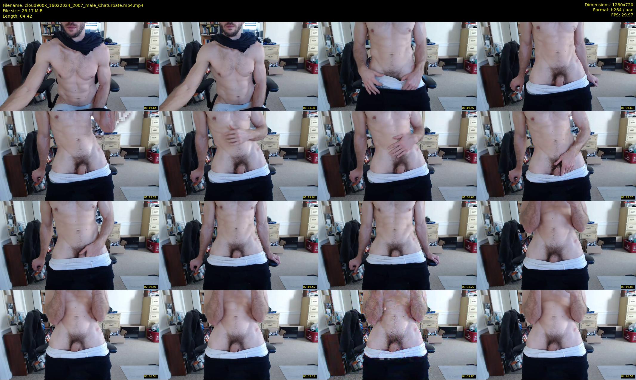 cloud900x — 5 minute Chaturbate male cam show recording, 720p, Feb 16, 2024