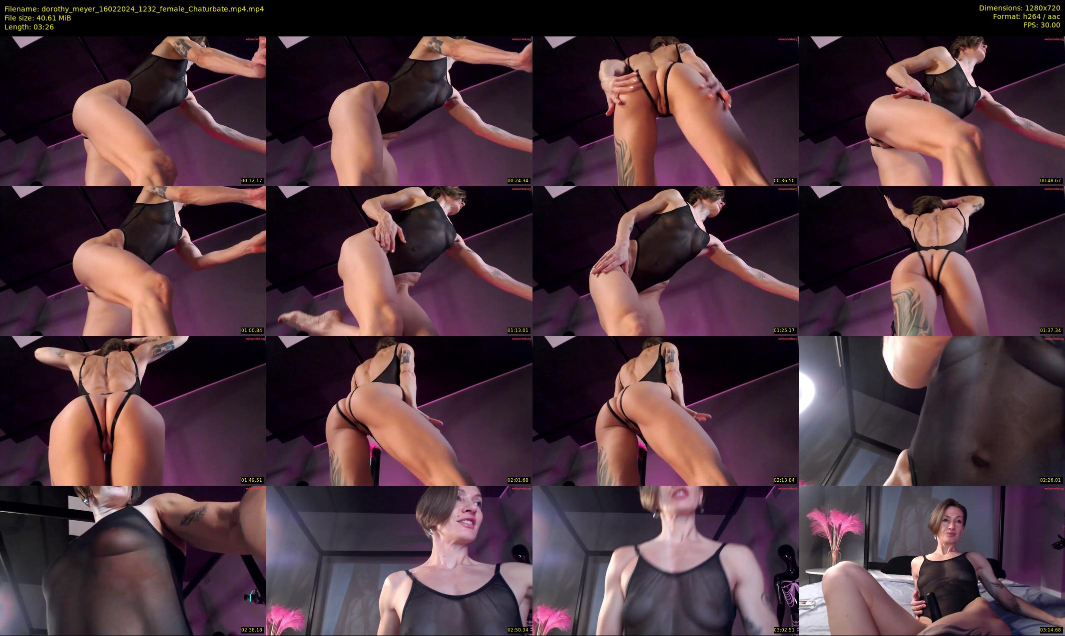 dorothy_meyer — 4 minute Chaturbate female cam show recording, 720p, Feb 16, 2024