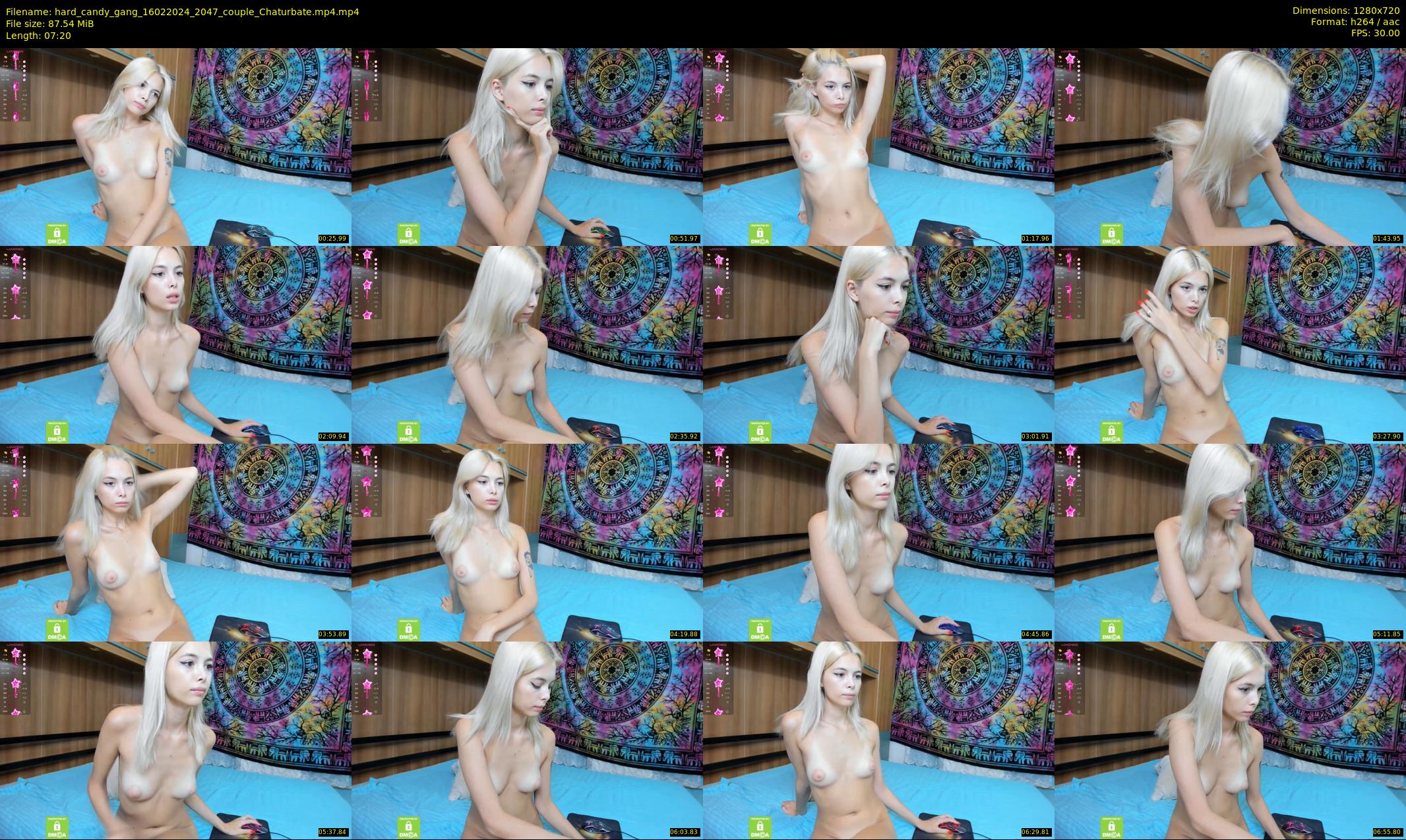 hard_candy_gang — 8 minute Chaturbate couple cam show recording, 720p, Feb 16, 2024