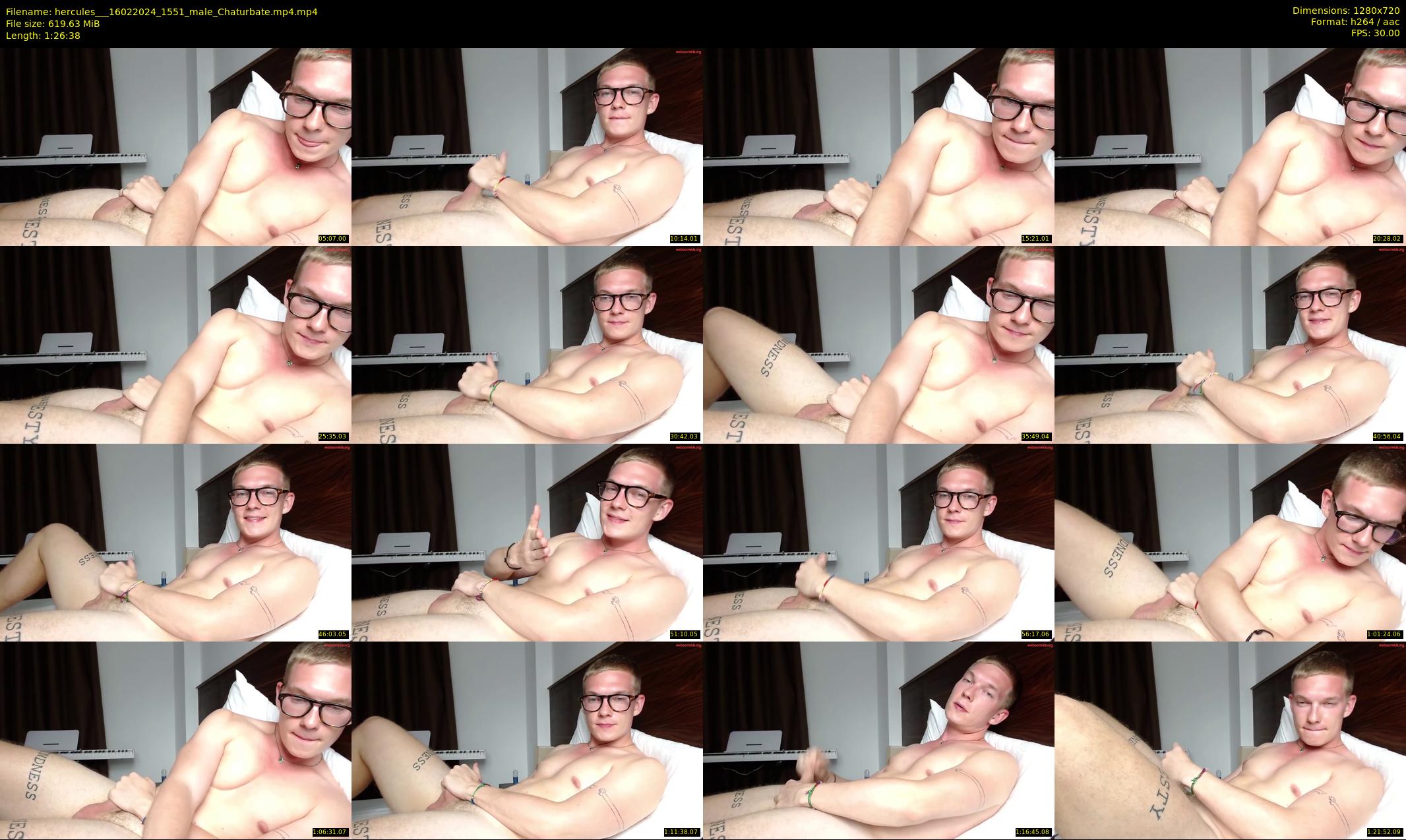 hercules__ — 87 minute Chaturbate male cam show recording, 720p, Feb 16, 2024